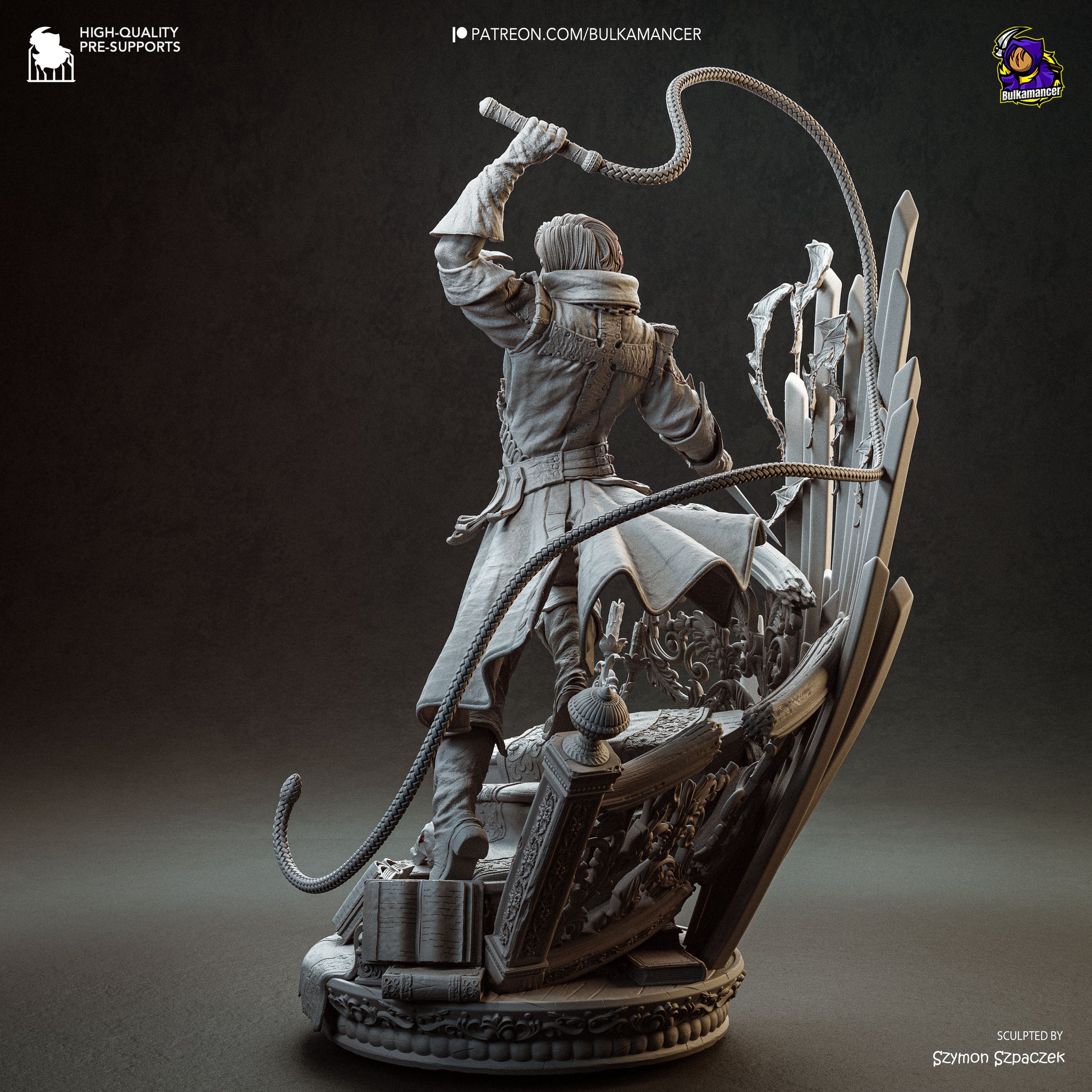 Richter Belmont from Castlevania by Bulkamancer | High Quality Resin Print | Painted Commissions available! - Sephiknot