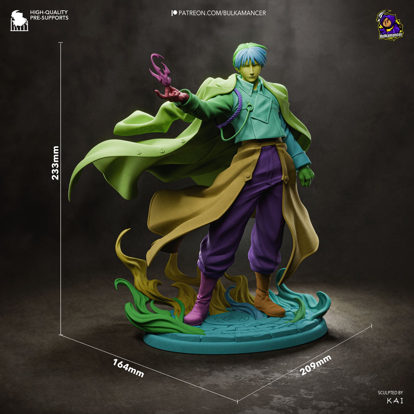 Roy Mustang by Bulkamancer | High Quality Resin Print | Painted Commissions available!
