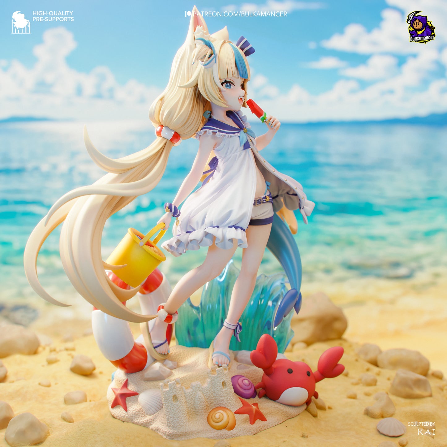 Sameko Saba by Bulkamancer | High Quality Resin Print | Painted Commissions available! - Sephiknot