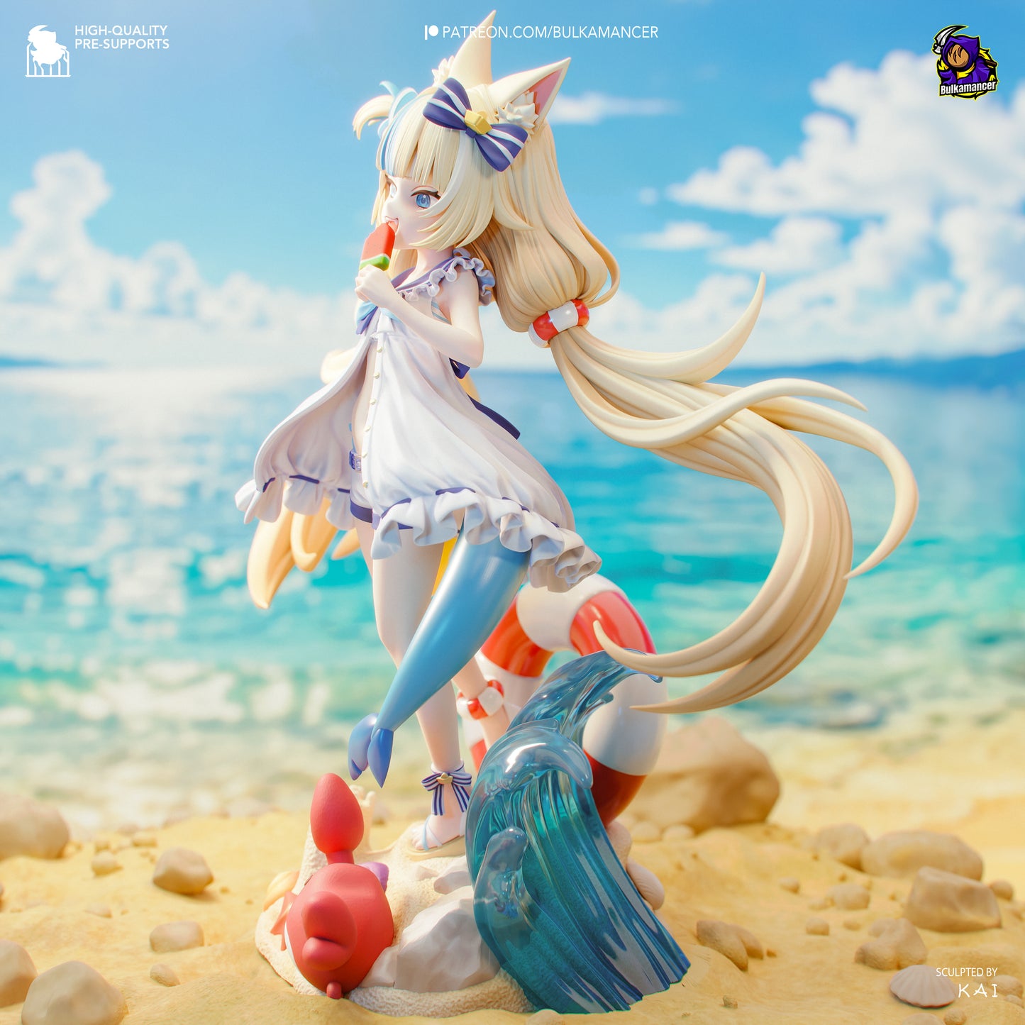 Sameko Saba by Bulkamancer | High Quality Resin Print | Painted Commissions available! - Sephiknot