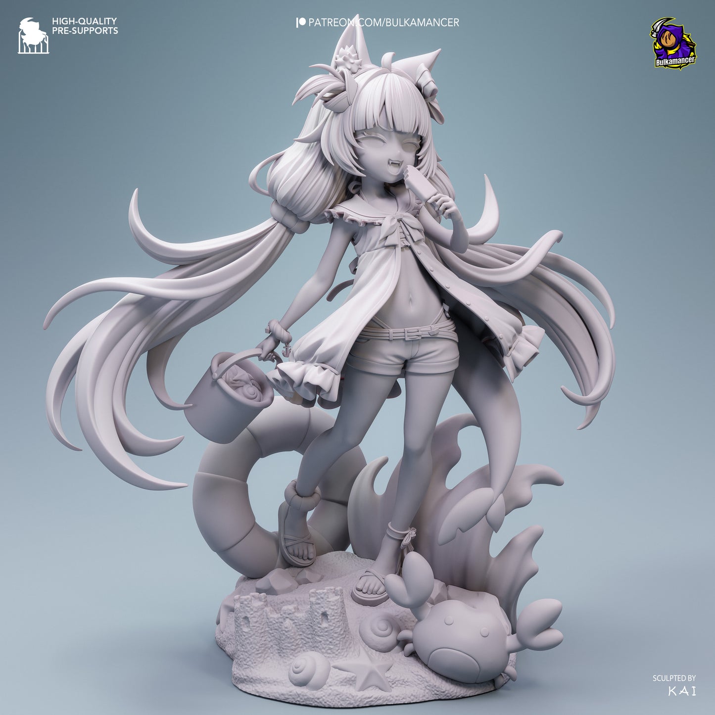Sameko Saba by Bulkamancer | High Quality Resin Print | Painted Commissions available! - Sephiknot