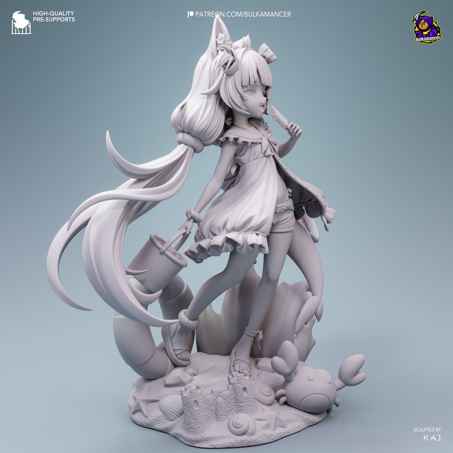 Sameko Saba by Bulkamancer | High Quality Resin Print | Painted Commissions available! - Sephiknot