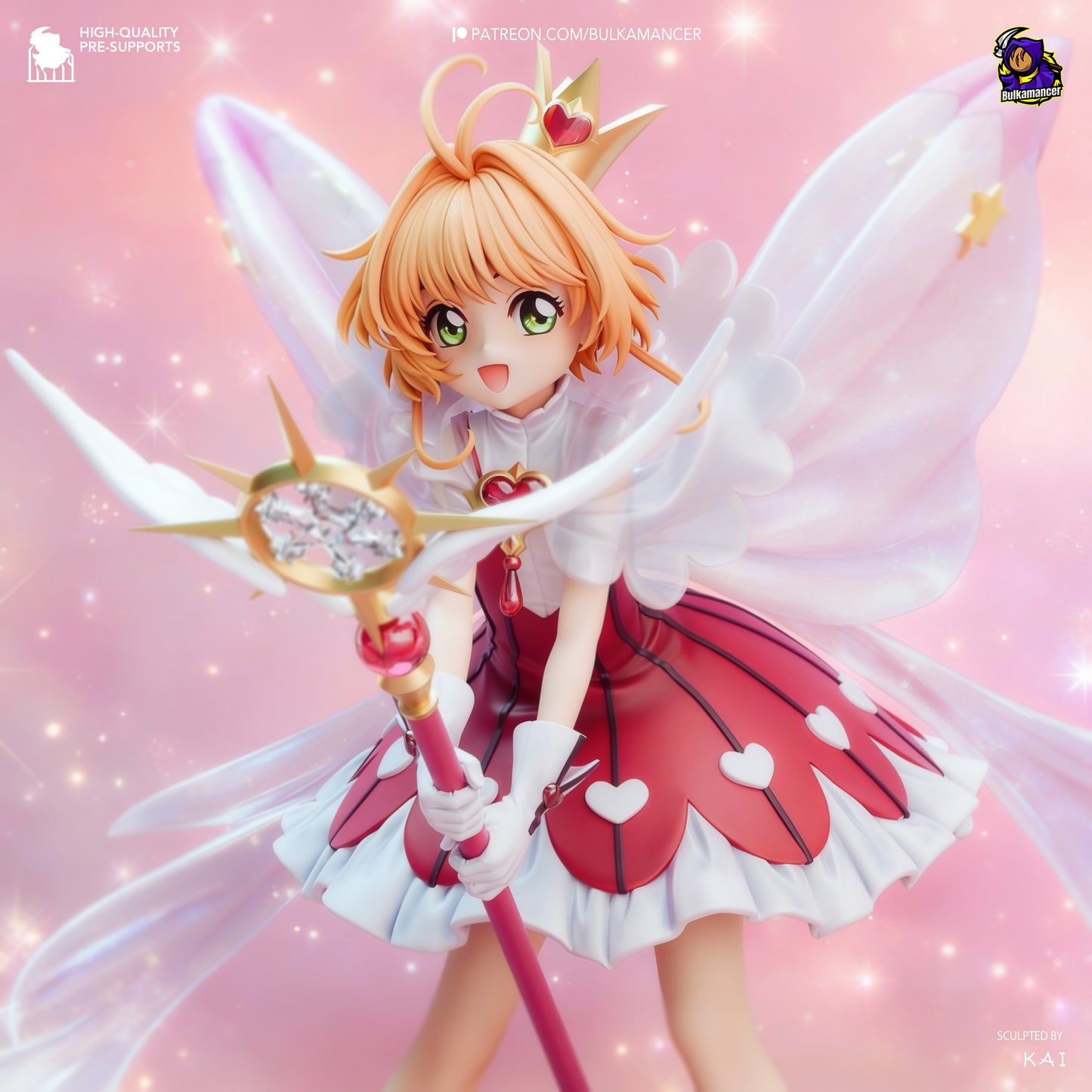 Sakura Garage Kit | Fanmade Model by Bulkamancer | Magical Girl | 3D Printed (Copy) - Sephiknot