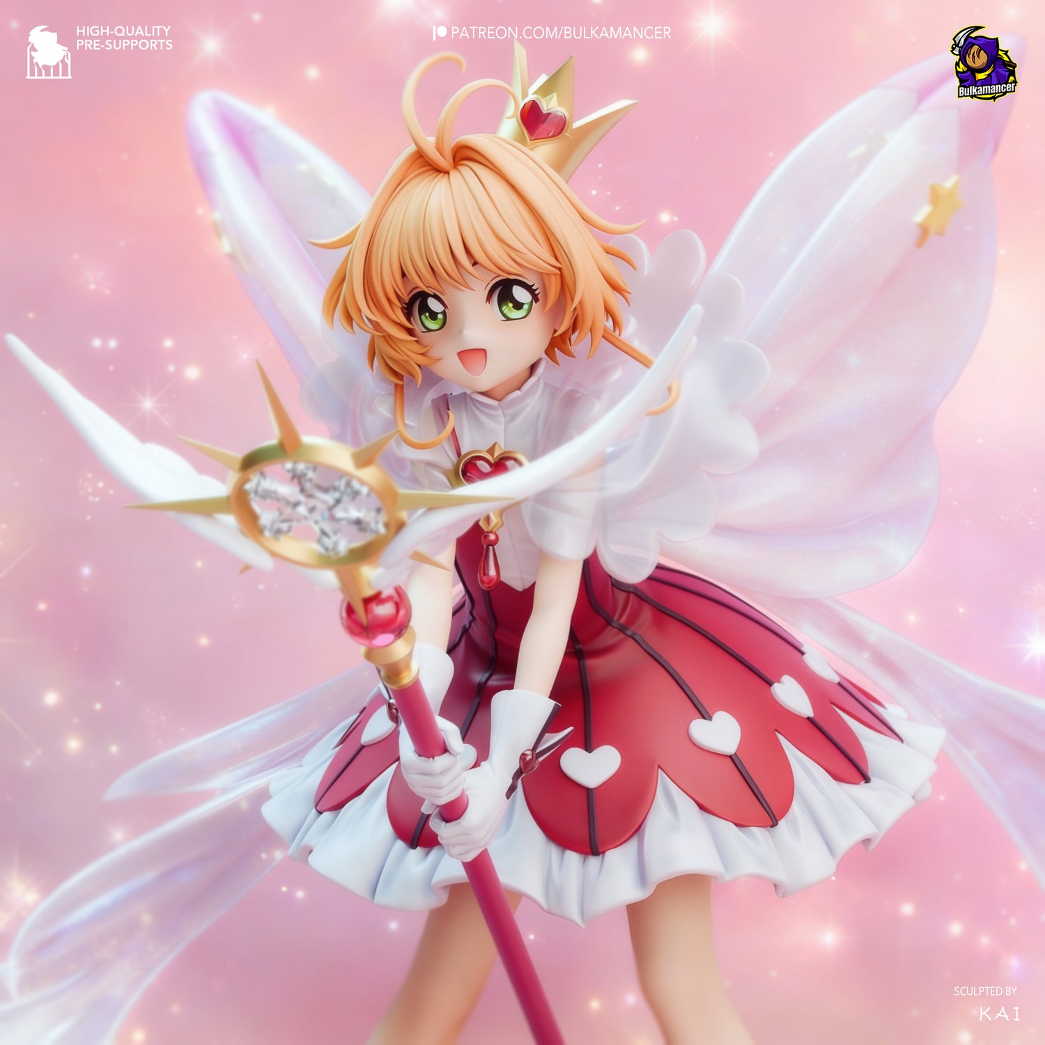 Sakura Garage Kit | Fanmade Model by Bulkamancer | Magical Girl | 3D Printed (Copy) - Sephiknot