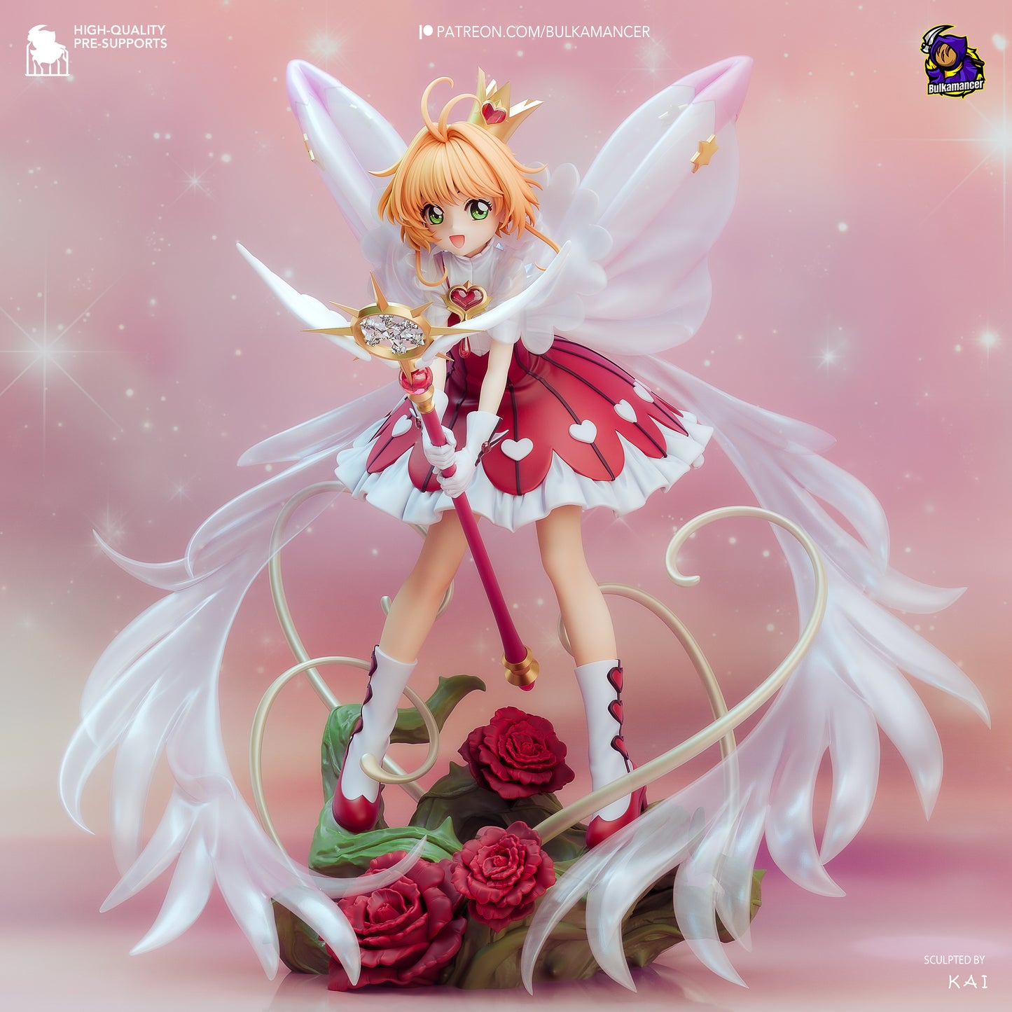 Sakura Garage Kit | Fanmade Model by Bulkamancer | Magical Girl | 3D Printed (Copy) - Sephiknot