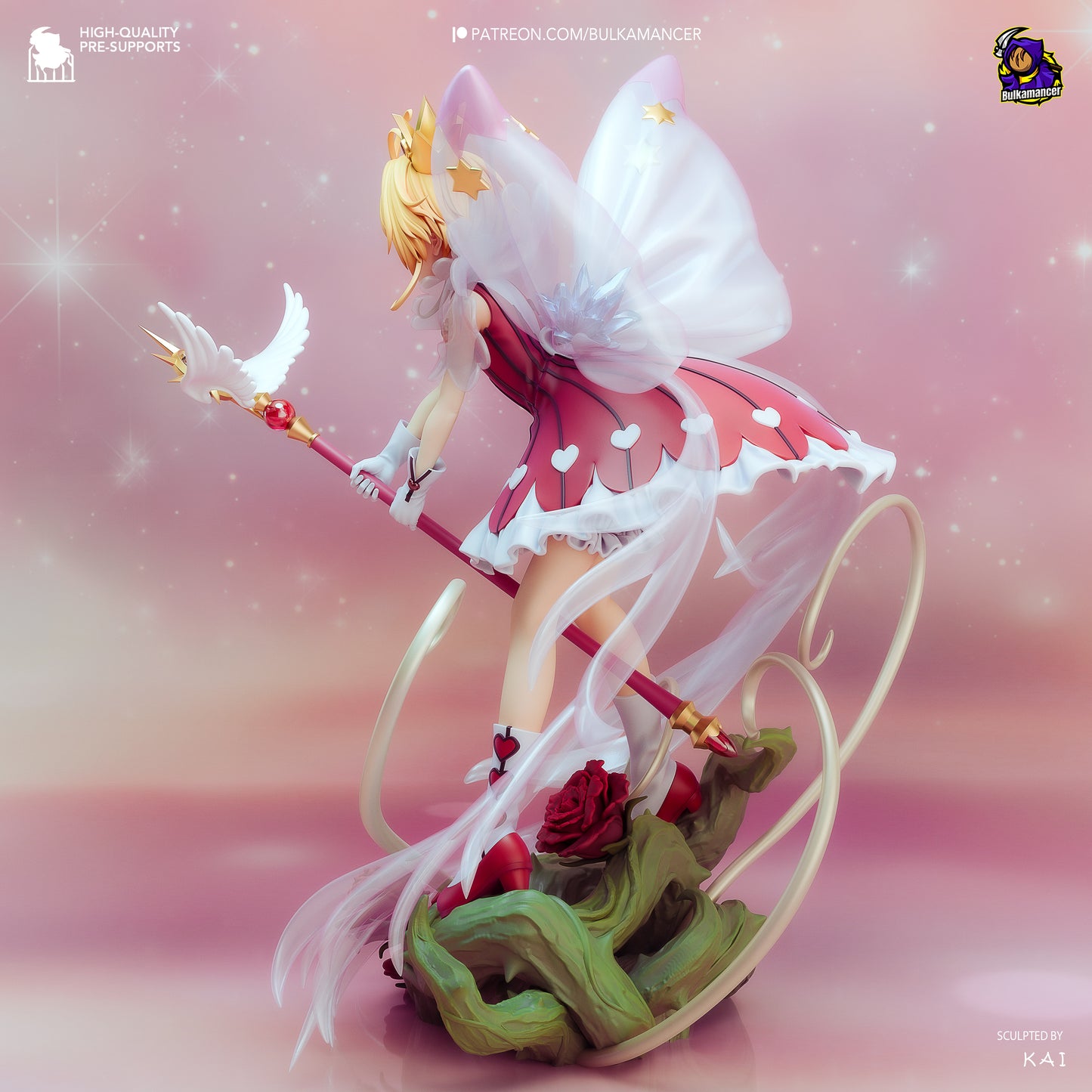 Sakura Garage Kit | Fanmade Model by Bulkamancer | Magical Girl | 3D Printed (Copy) - Sephiknot