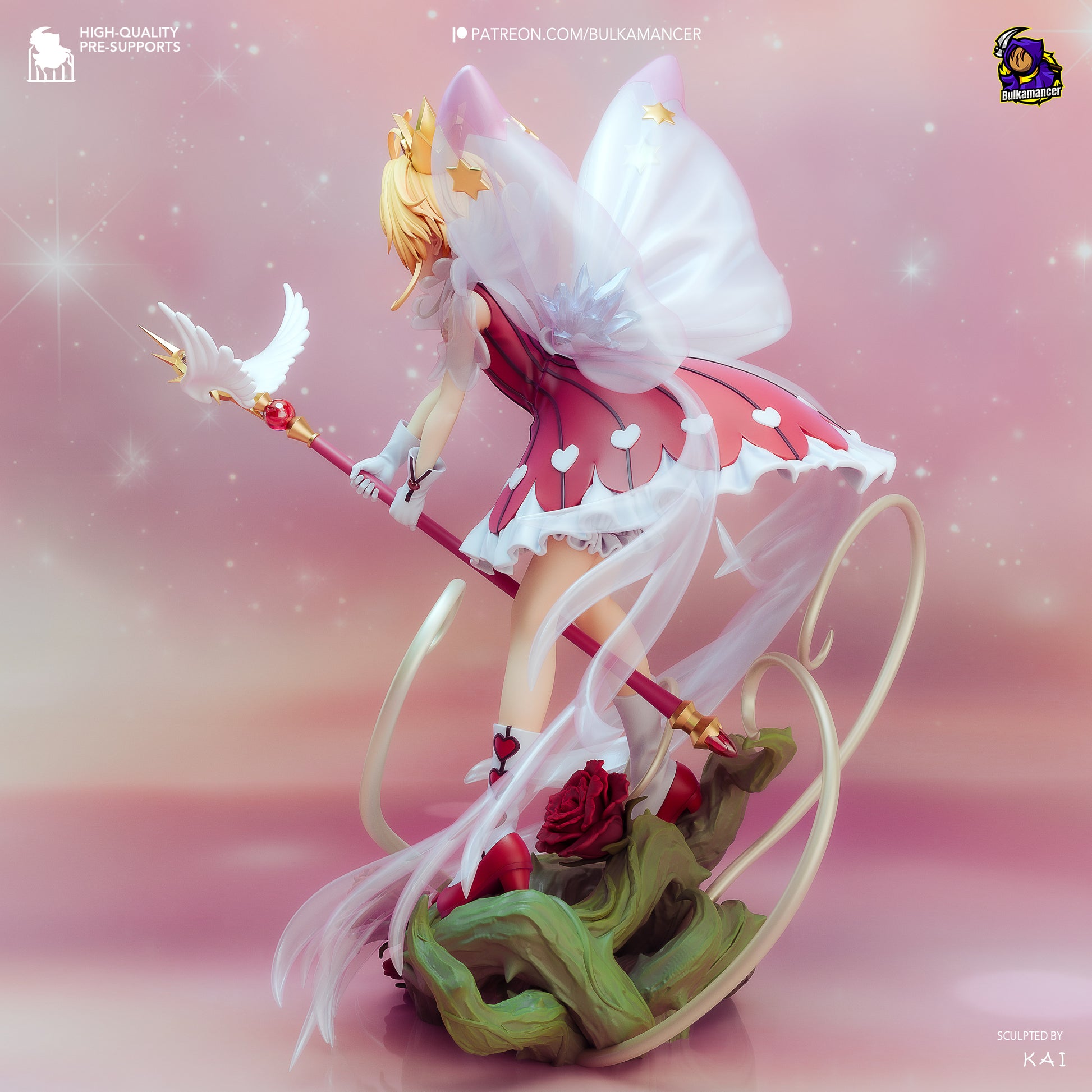 Sakura Garage Kit | Fanmade Model by Bulkamancer | Magical Girl | 3D Printed (Copy) - Sephiknot