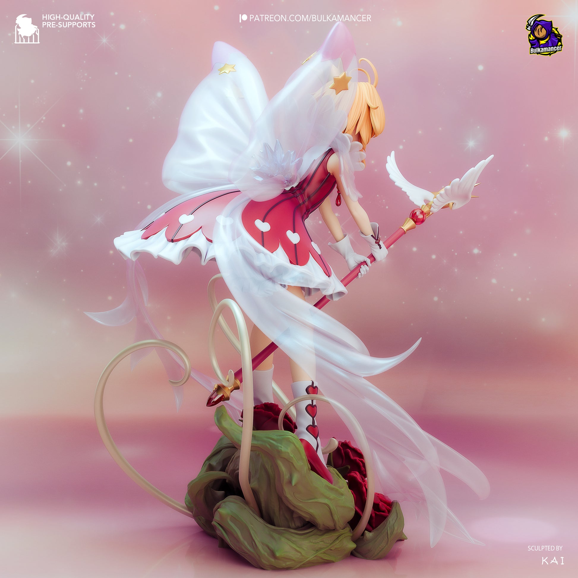 Sakura Garage Kit | Fanmade Model by Bulkamancer | Magical Girl | 3D Printed (Copy) - Sephiknot
