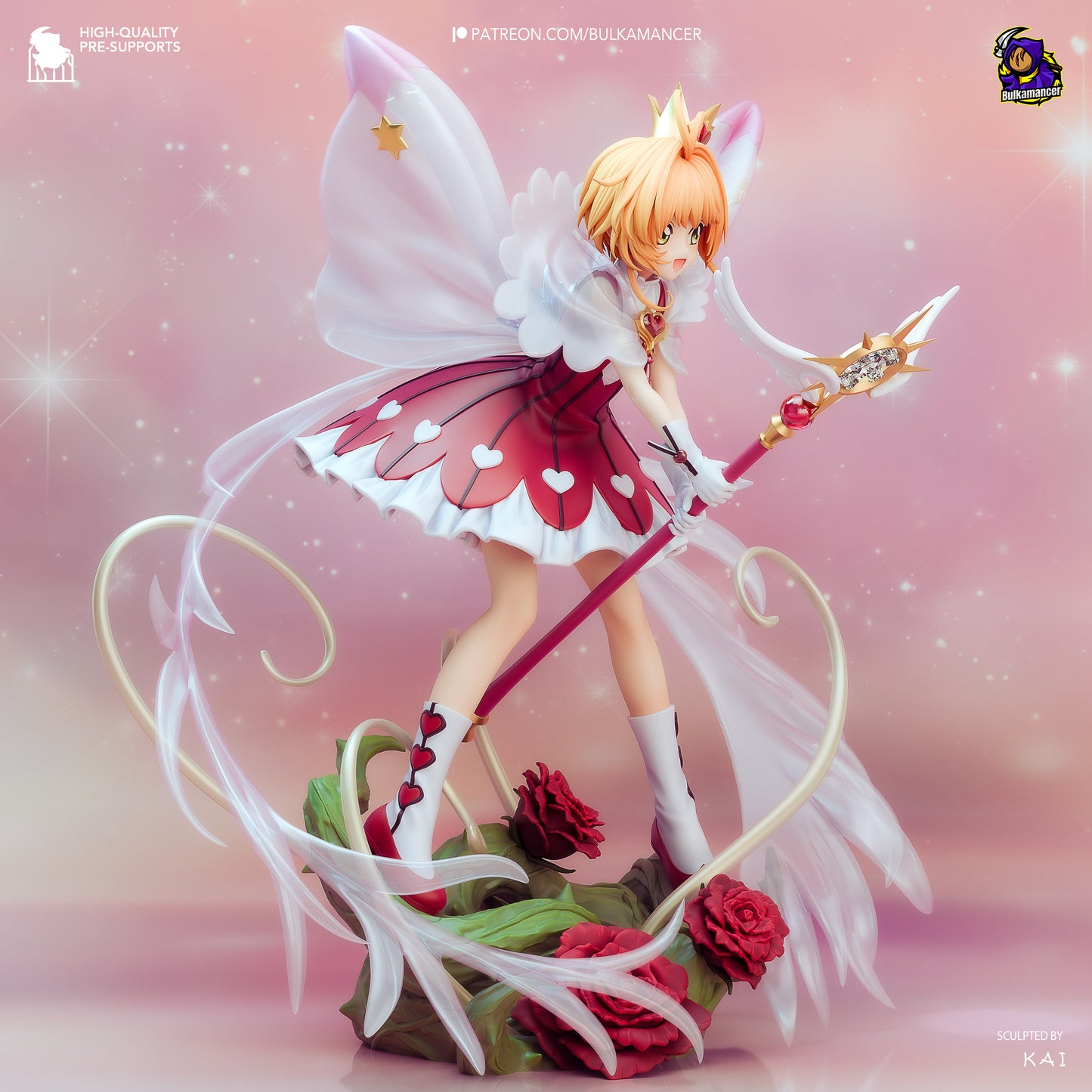 Sakura Garage Kit | Fanmade Model by Bulkamancer | Magical Girl | 3D Printed (Copy) - Sephiknot