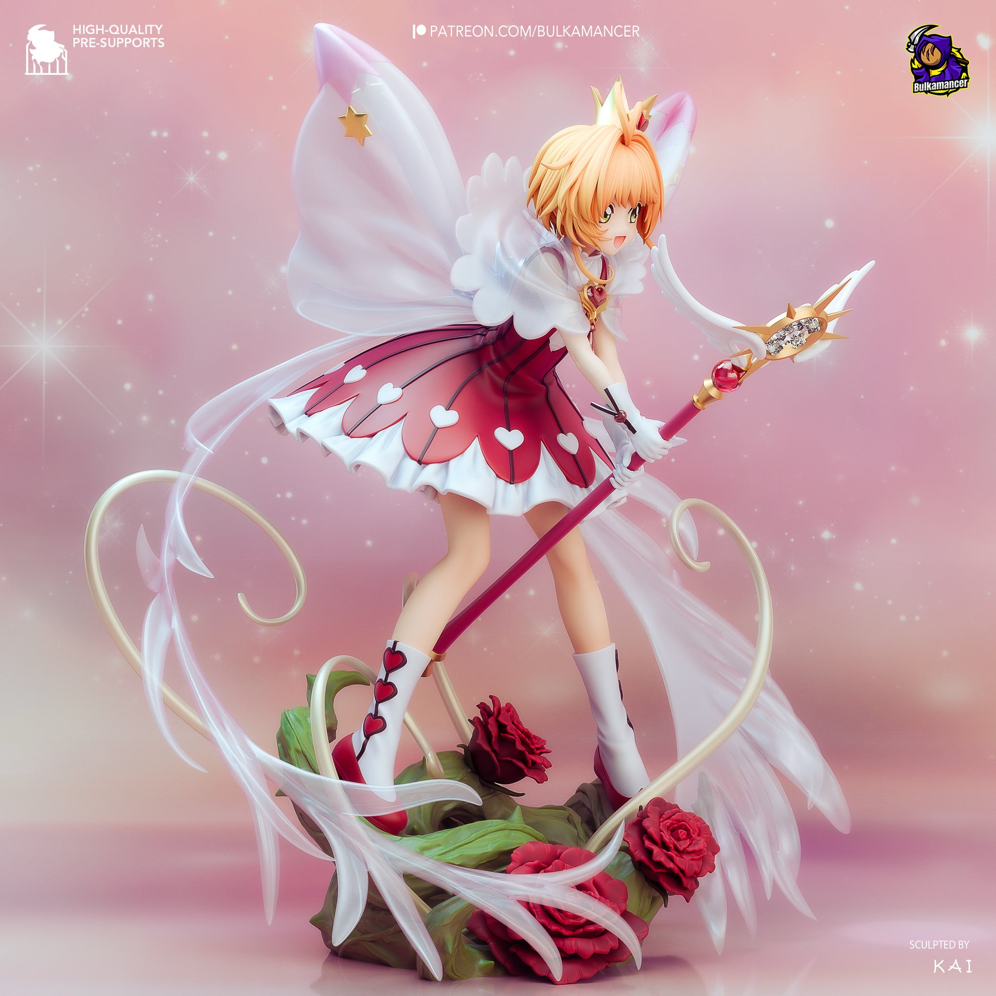 Sakura Garage Kit | Fanmade Model by Bulkamancer | Magical Girl | 3D Printed (Copy) - Sephiknot