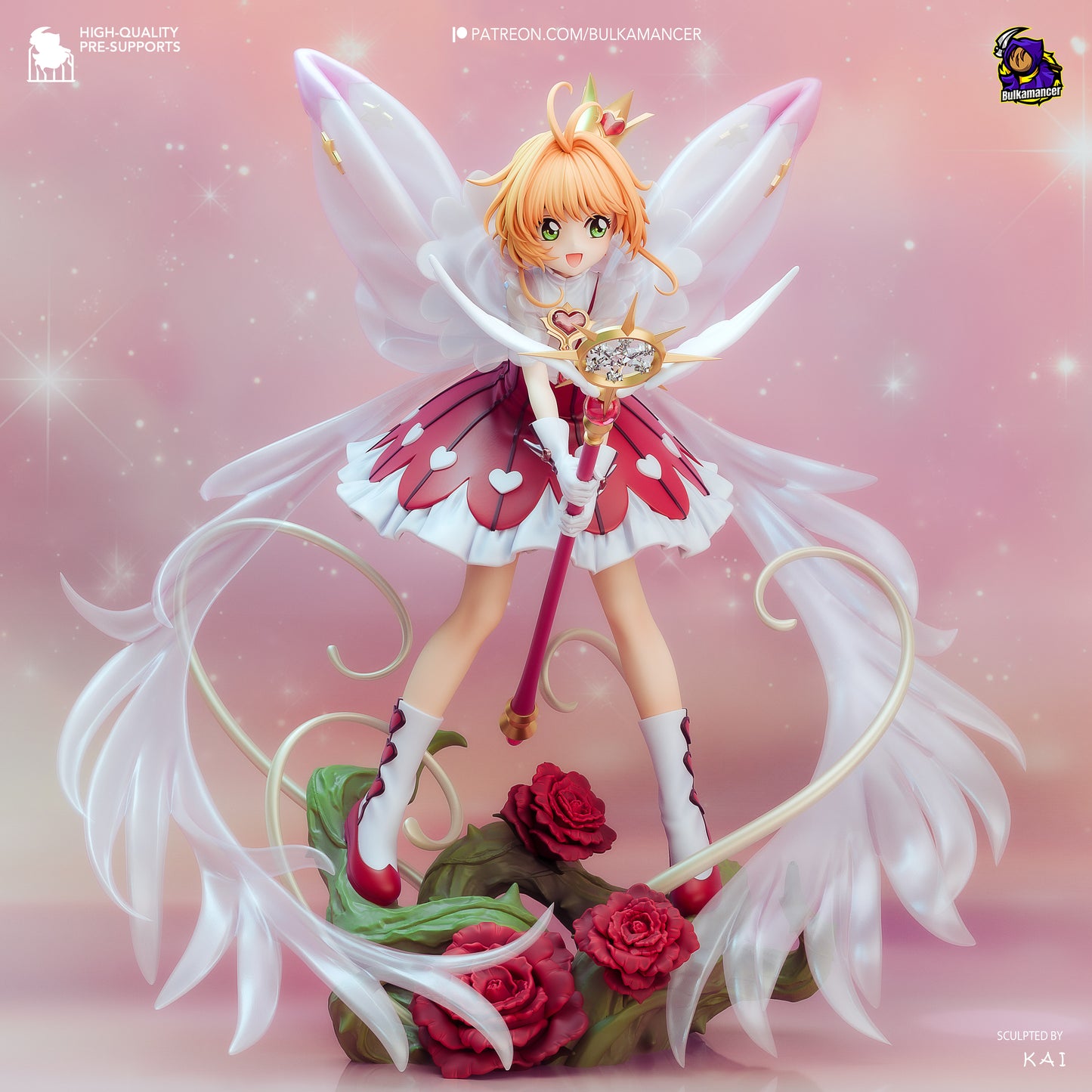 Sakura Garage Kit | Fanmade Model by Bulkamancer | Magical Girl | 3D Printed (Copy) - Sephiknot