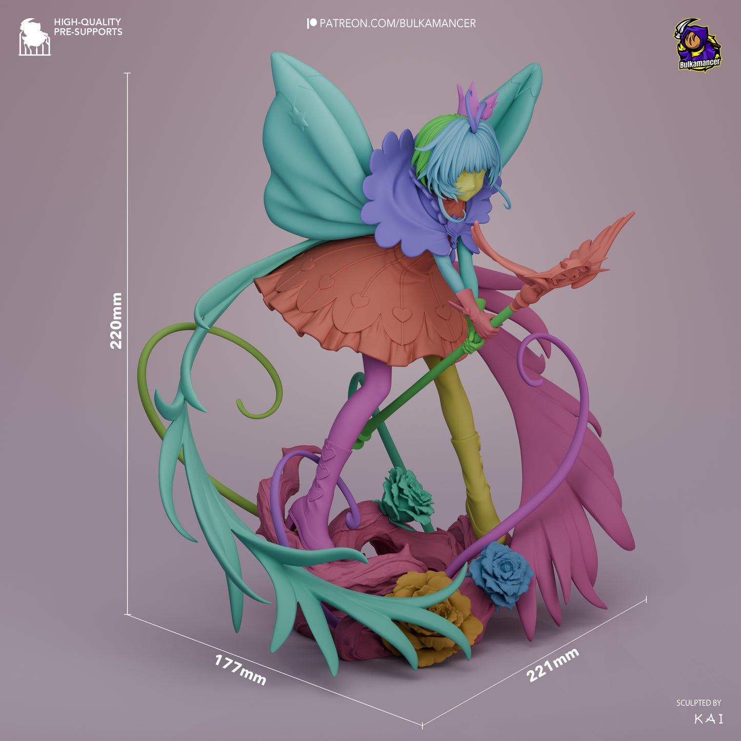Sakura Garage Kit | Fanmade Model by Bulkamancer | Magical Girl | 3D Printed (Copy) - Sephiknot