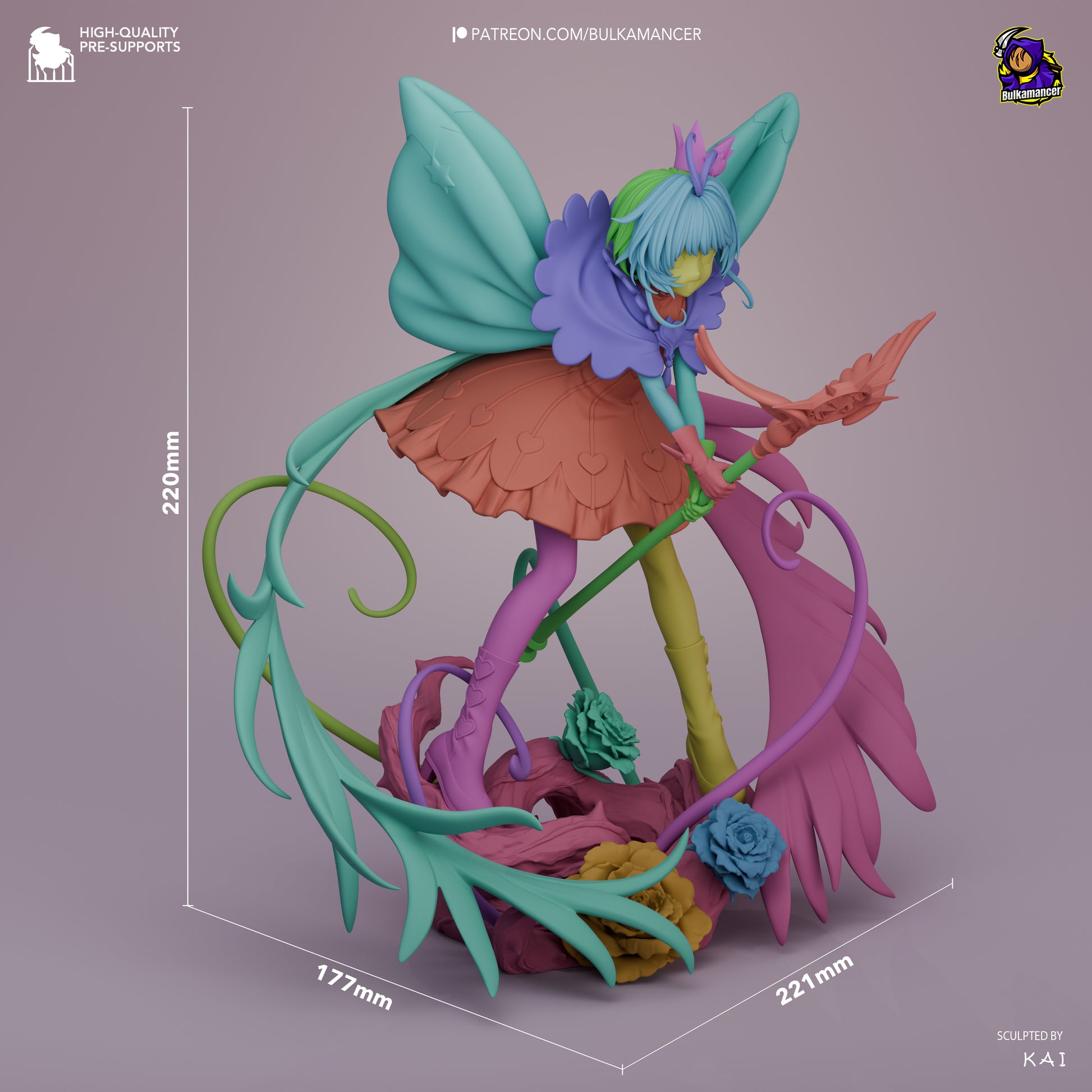 Sakura Garage Kit | Fanmade Model by Bulkamancer | Magical Girl | 3D Printed (Copy) - Sephiknot