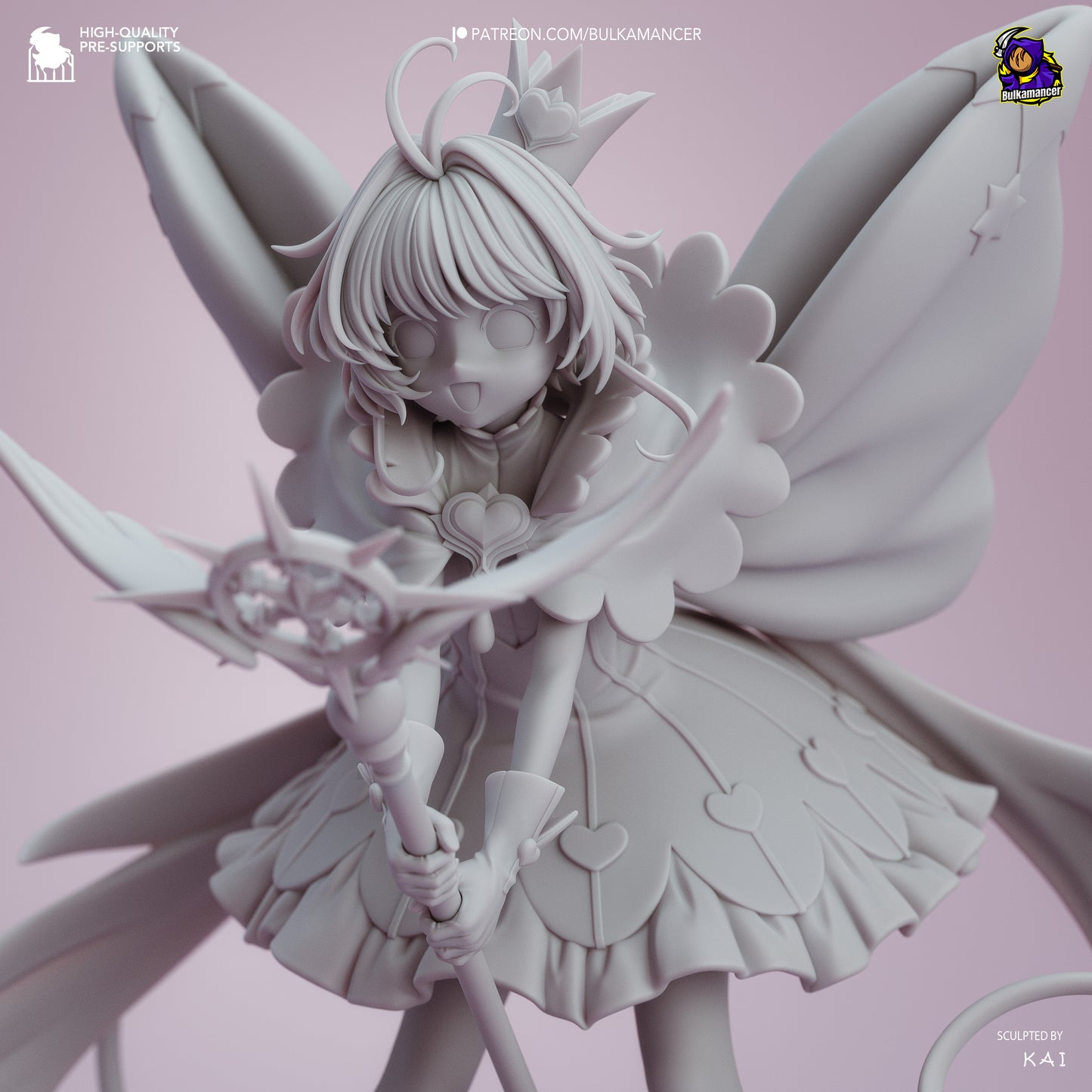 Sakura Garage Kit | Fanmade Model by Bulkamancer | Magical Girl | 3D Printed (Copy) - Sephiknot