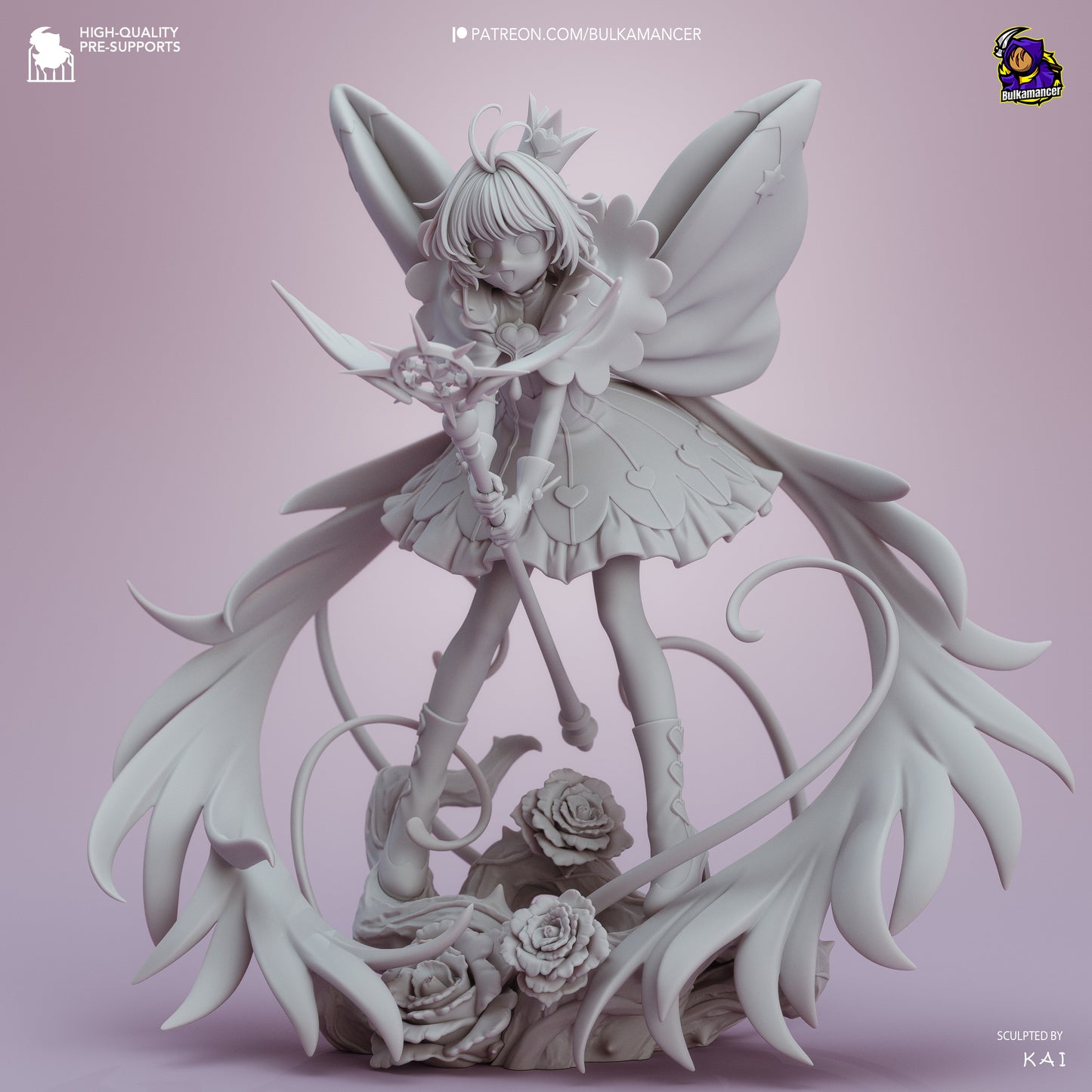 Sakura Garage Kit | Fanmade Model by Bulkamancer | Magical Girl | 3D Printed (Copy) - Sephiknot