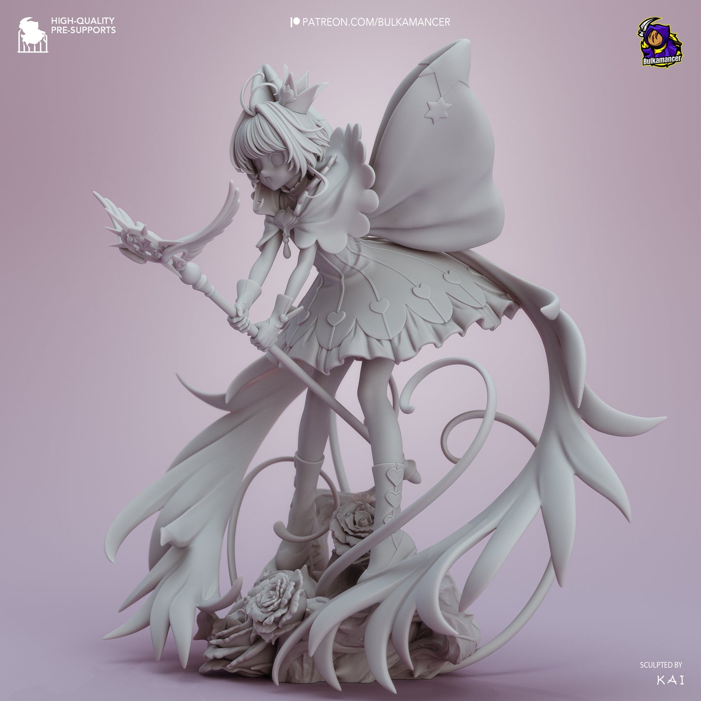Sakura Garage Kit | Fanmade Model by Bulkamancer | Magical Girl | 3D Printed (Copy) - Sephiknot