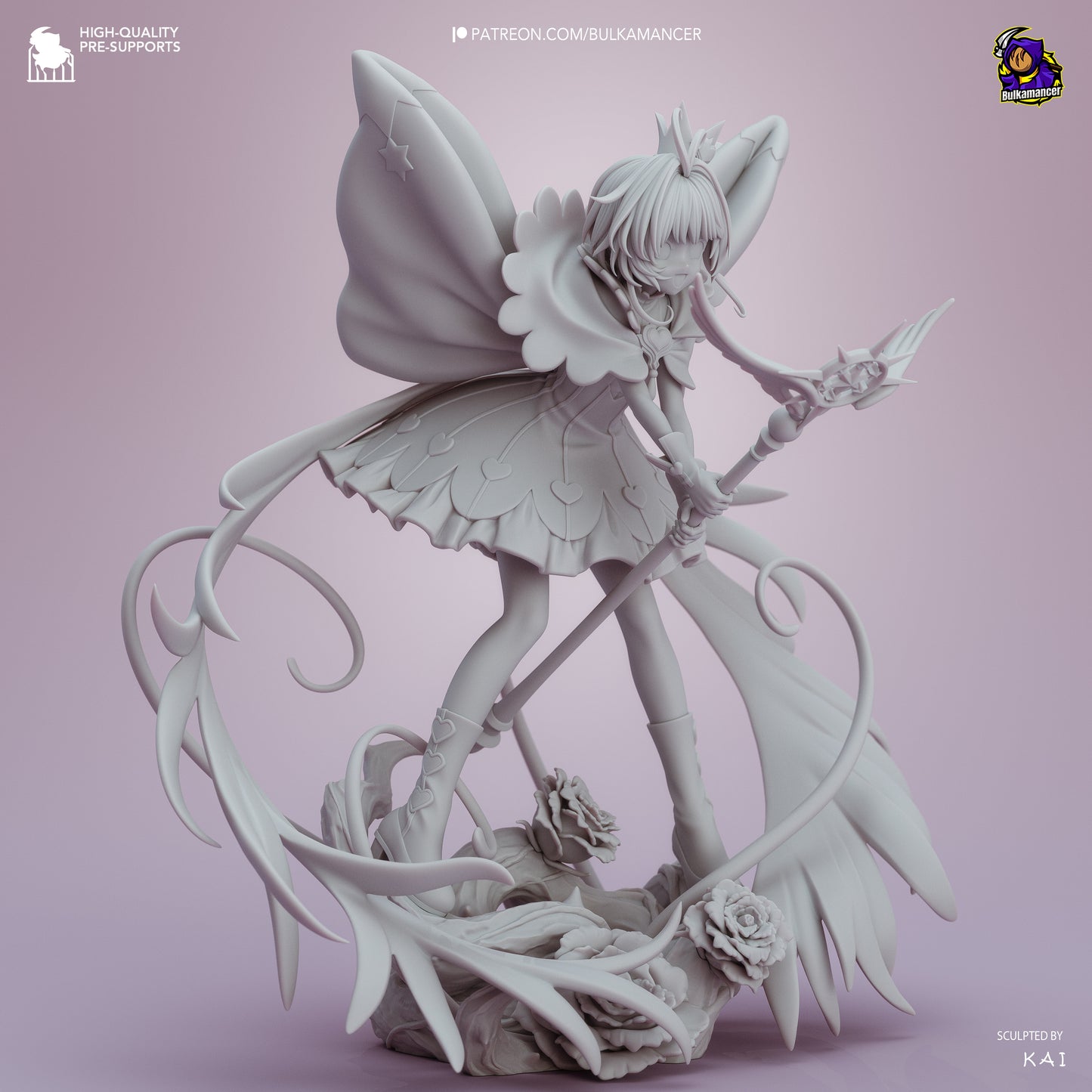 Sakura Garage Kit | Fanmade Model by Bulkamancer | Magical Girl | 3D Printed (Copy) - Sephiknot