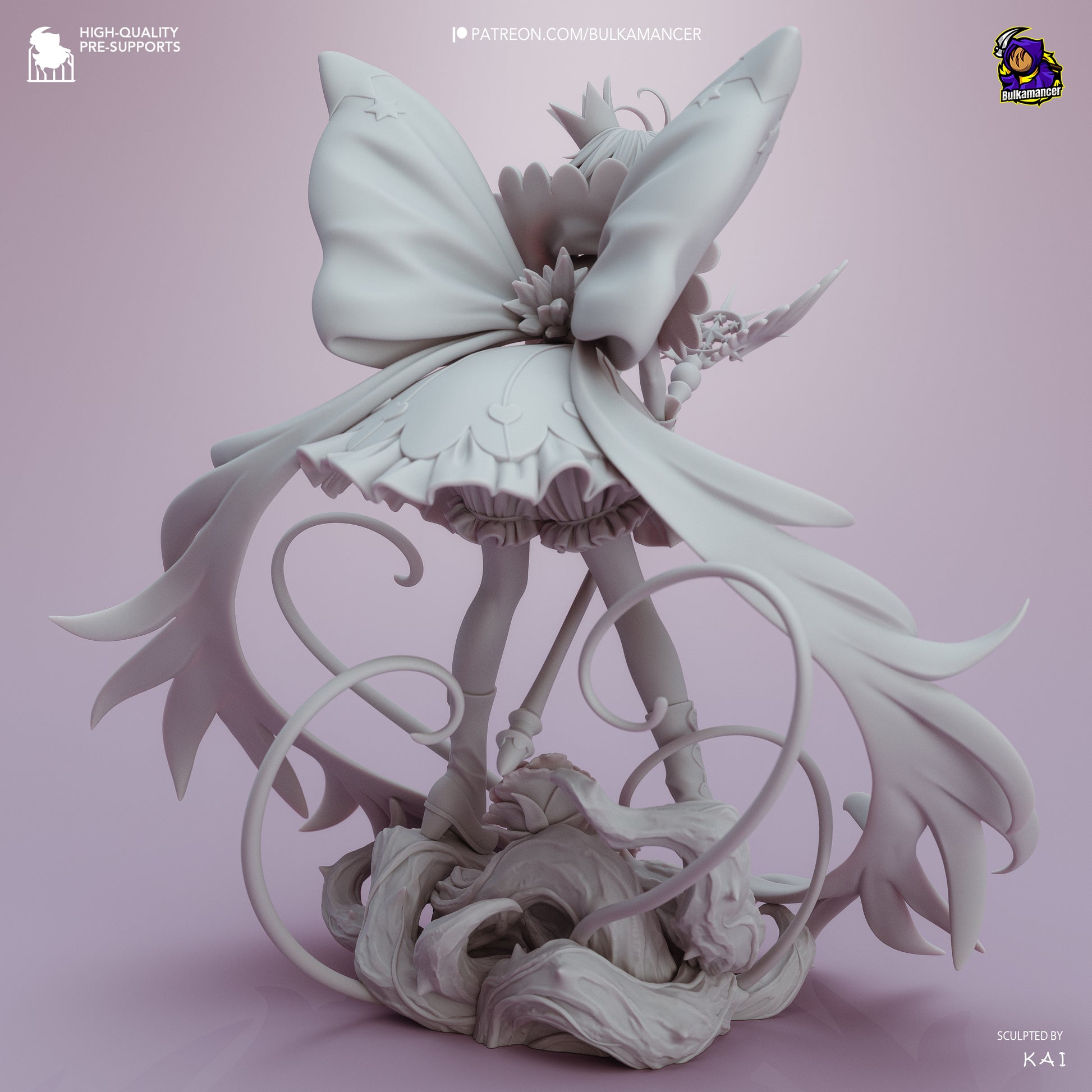Sakura Garage Kit | Fanmade Model by Bulkamancer | Magical Girl | 3D Printed (Copy) - Sephiknot