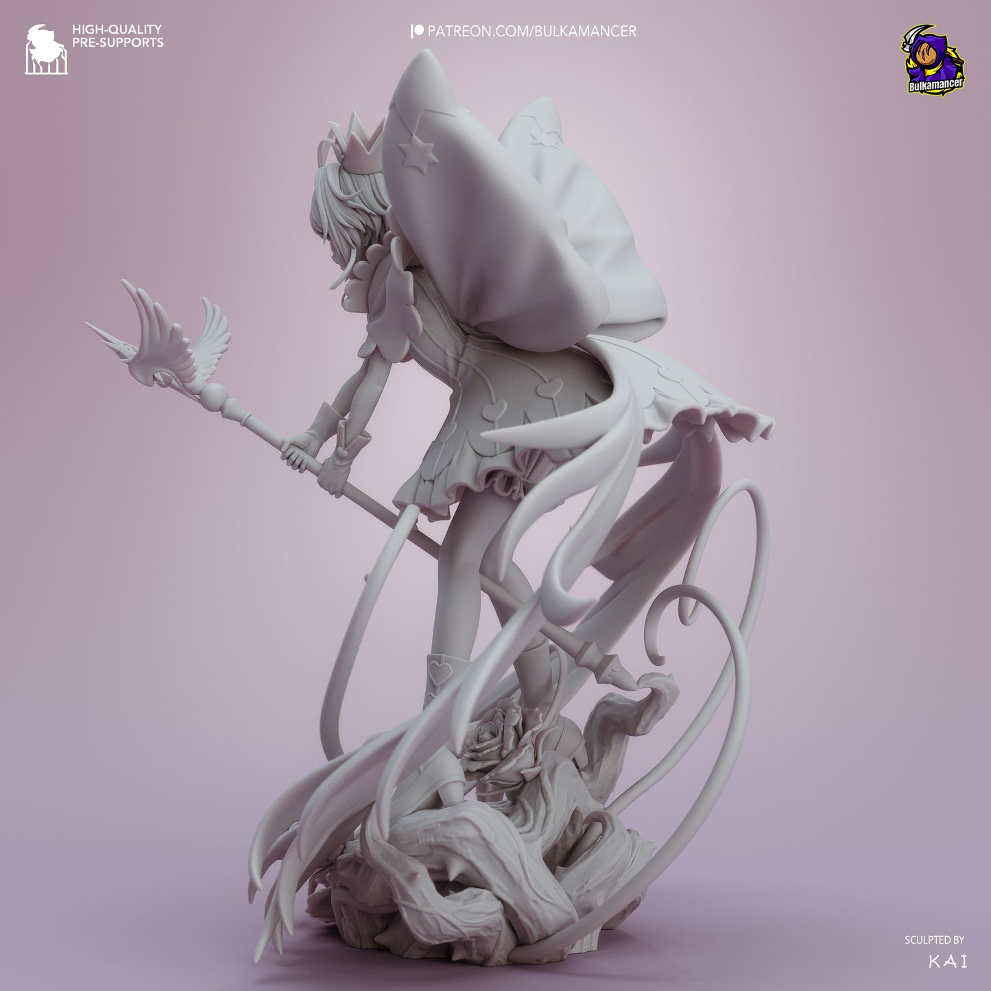 Sakura Garage Kit | Fanmade Model by Bulkamancer | Magical Girl | 3D Printed (Copy) - Sephiknot