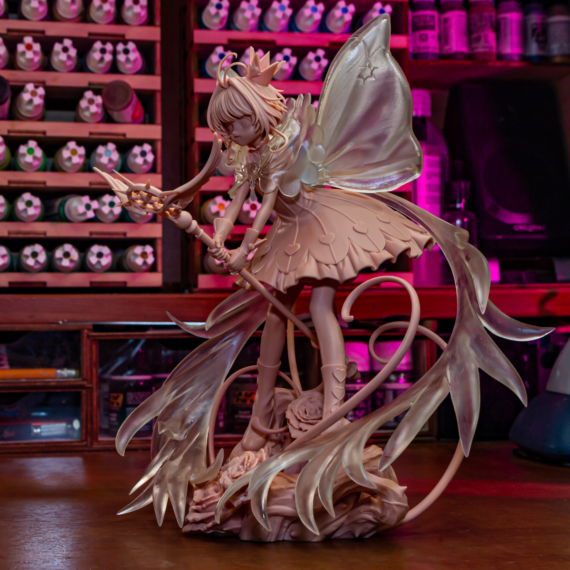 Sakura Garage Kit | Fanmade Model by Bulkamancer | Magical Girl | 3D Printed (Copy) - Sephiknot