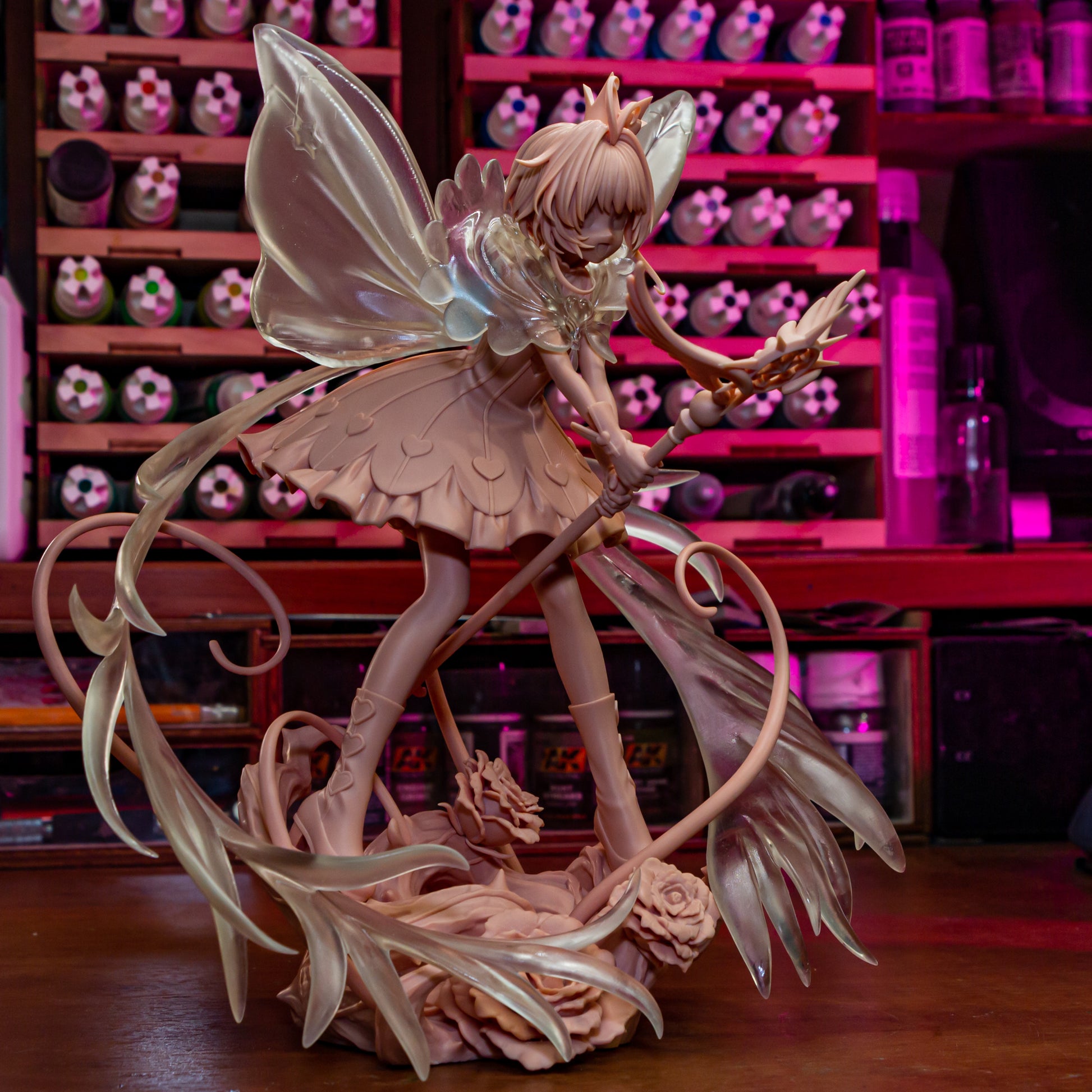 Sakura Garage Kit | Fanmade Model by Bulkamancer | Magical Girl | 3D Printed (Copy) - Sephiknot