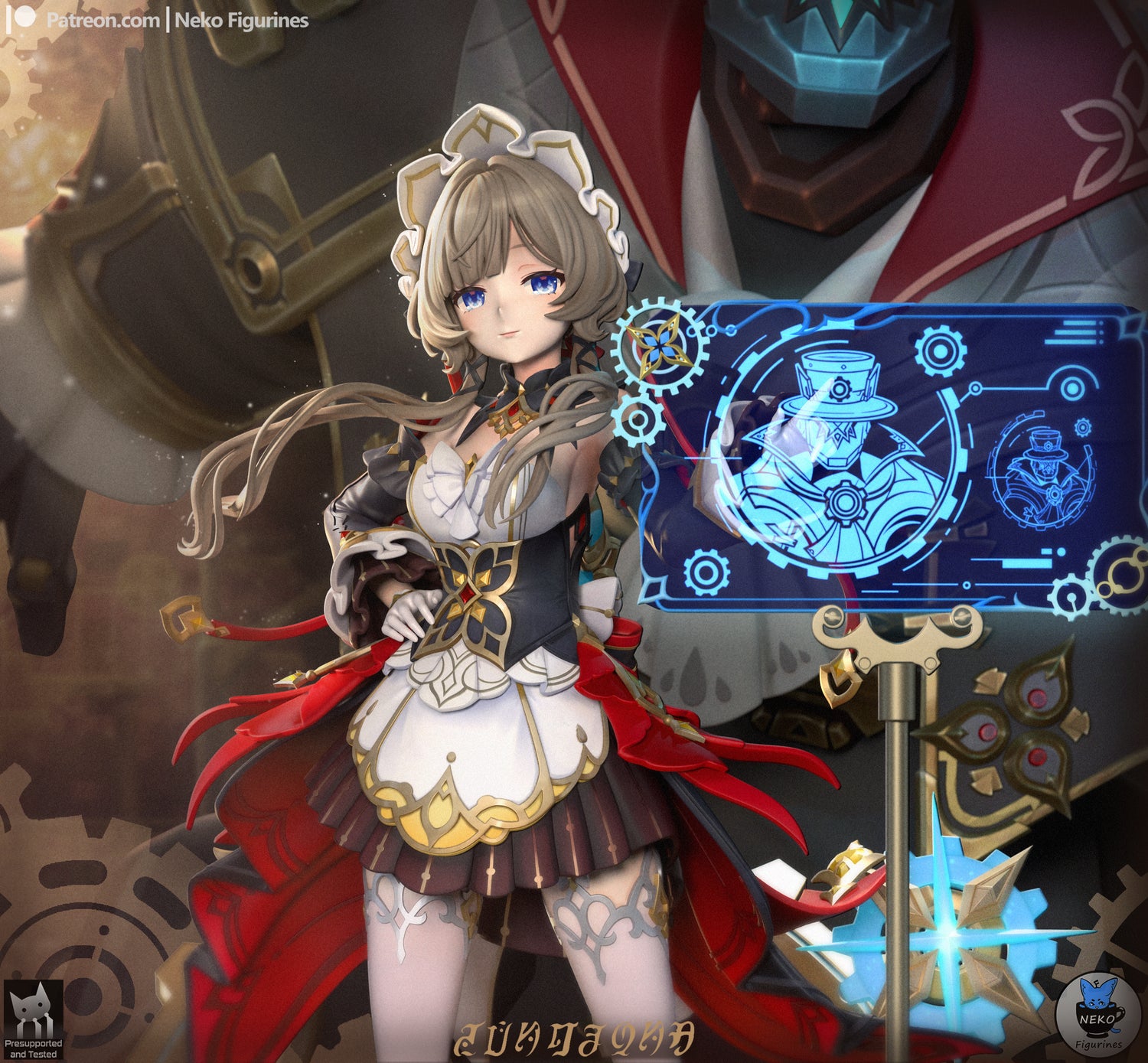 Sandrone by Neko Figurines | High Quality Resin Print | Painted Commissions available! - Sephiknot