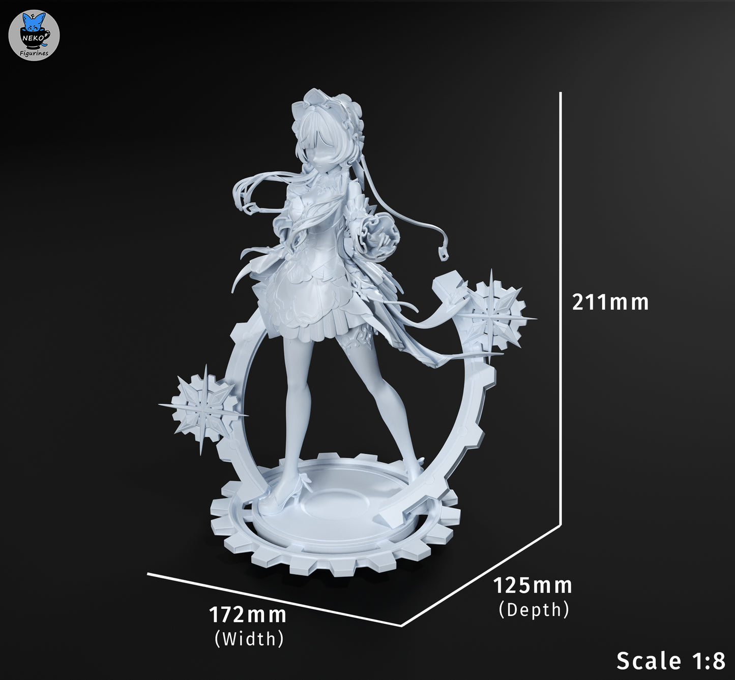 Sandrone by Neko Figurines | High Quality Resin Print | Painted Commissions available!