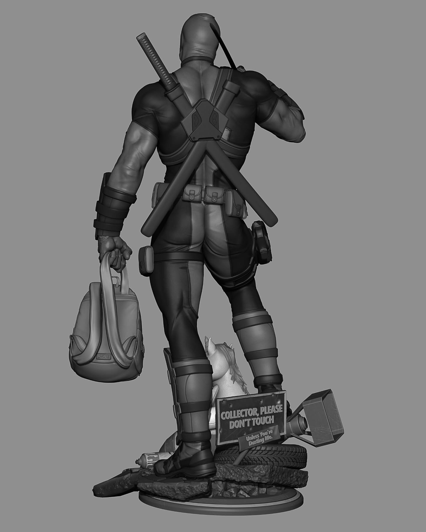 Deadpool by CA3D | High Quality Resin Print | Painted Commissions available!