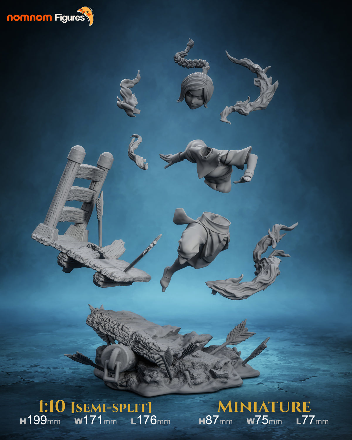 Ty Lee by NomNom | High Quality Resin Print | Painted Commissions available!