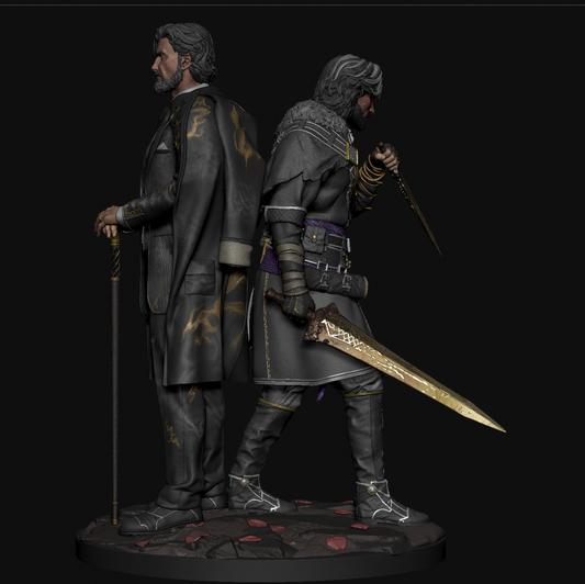 'Tel père, tel fils' from Clair Obscure Fan-Made Model by totenn - LIMITED EDITION