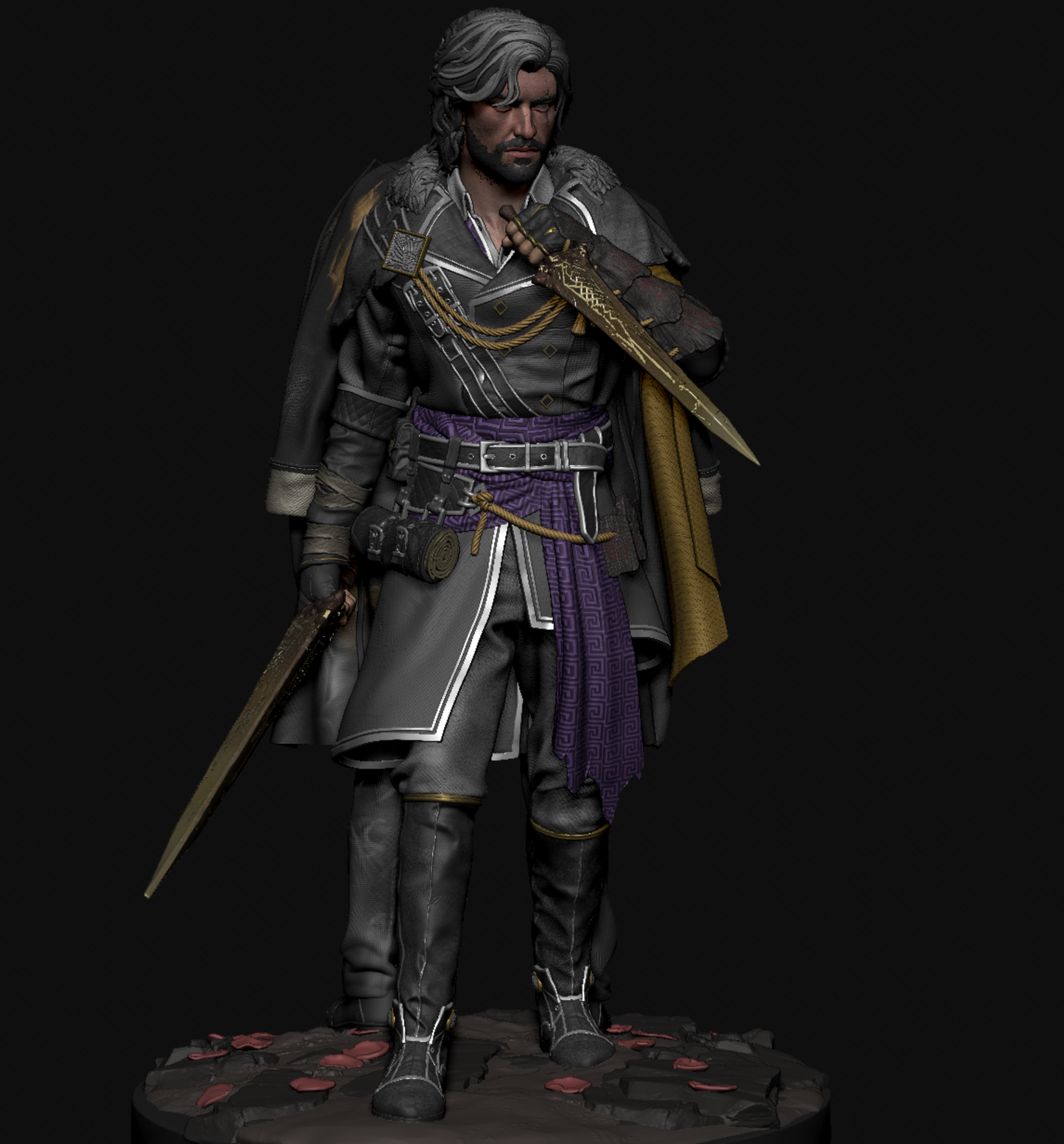 'Tel père, tel fils' from Clair Obscure Fan-Made Model by totenn - LIMITED EDITION