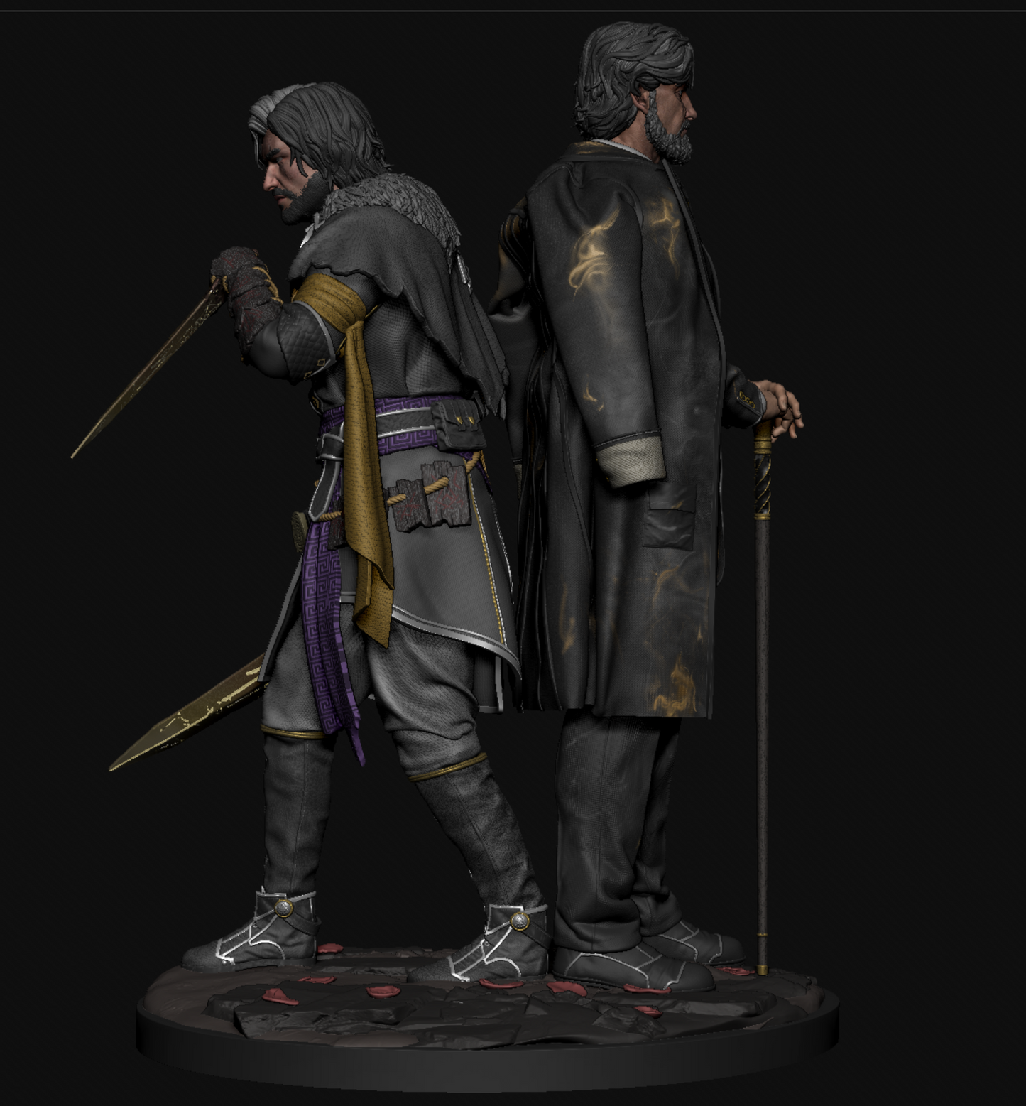 'Tel père, tel fils' from Clair Obscure Fan-Made Model by totenn - LIMITED EDITION