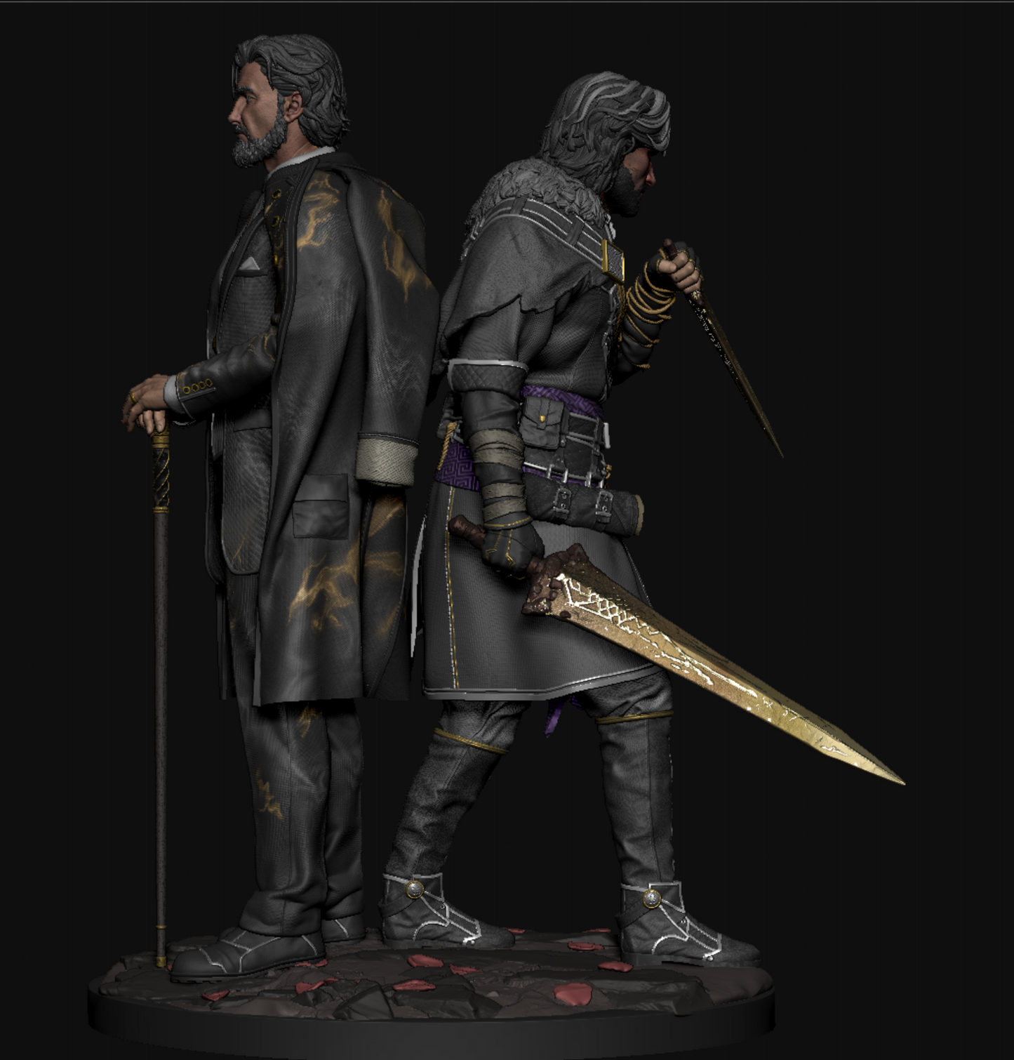 'Tel père, tel fils' from Clair Obscure Fan-Made Model by totenn - LIMITED EDITION