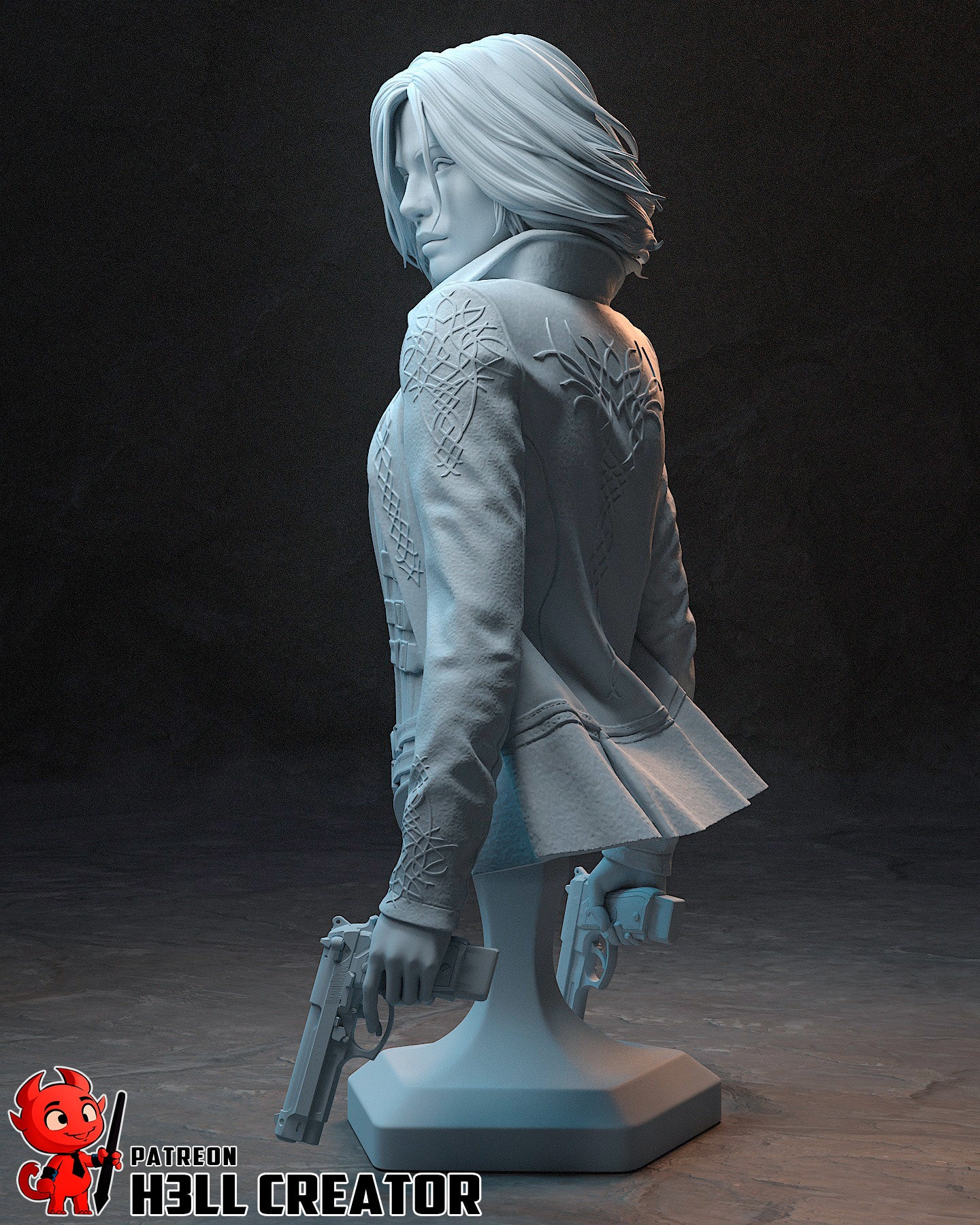 Underworld Selene Garage Kit | Fanmade Model by h3llCreator | Vamnpire warrior | 3D Printed - Sephiknot