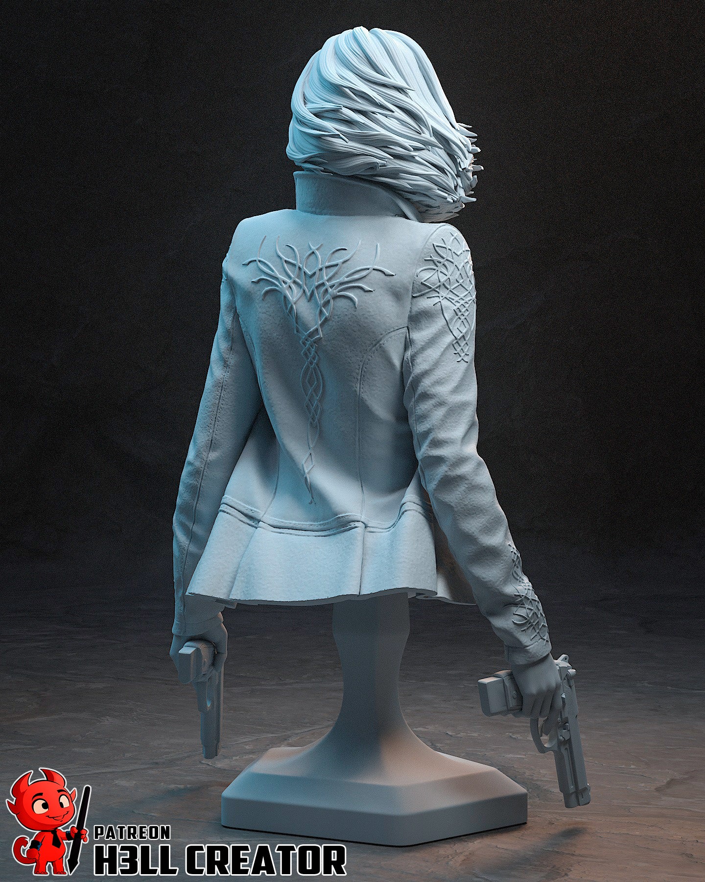 Underworld Selene Garage Kit | Fanmade Model by h3llCreator | Vamnpire warrior | 3D Printed - Sephiknot