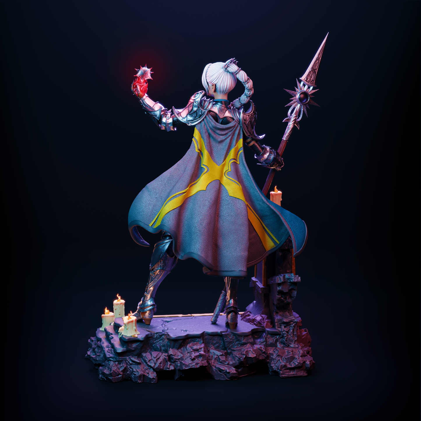 Shadowheart from Baldurs Gate 3 Fan-Model by CA3D