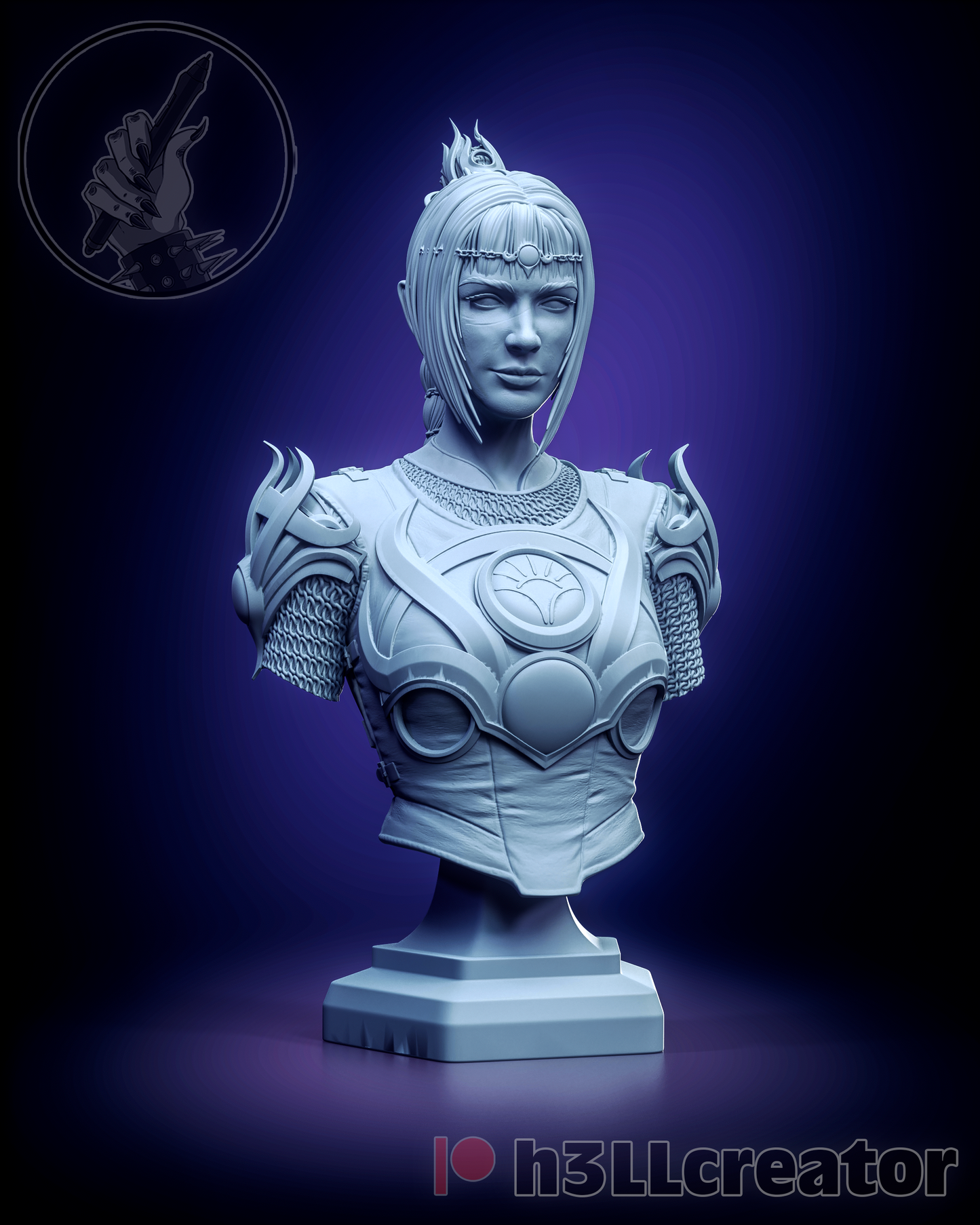Baldurs Gate 3 Shadowheart Garage Kit | Fanmade Model | Gods favourite princess | 3D Printed - Sephiknot