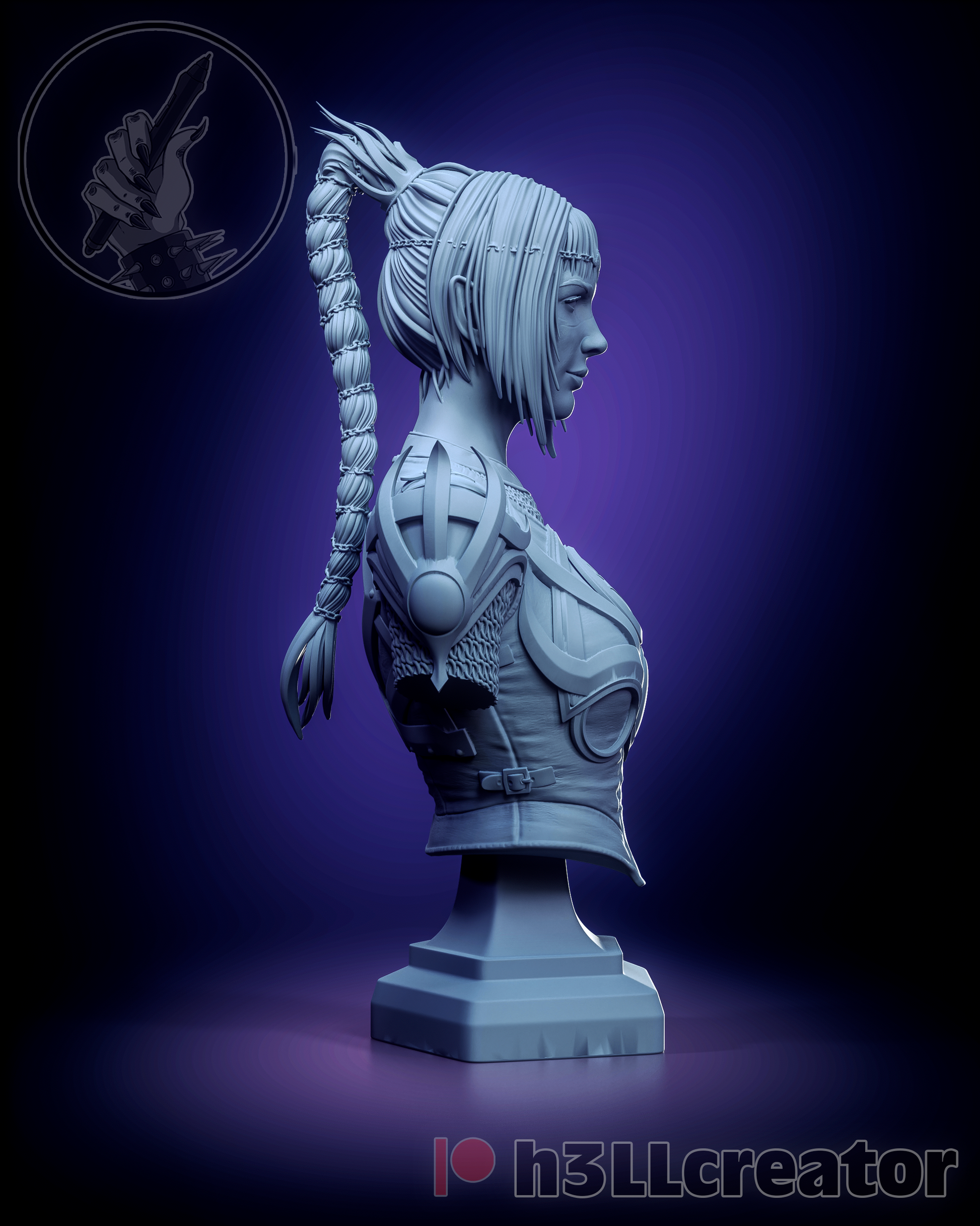 Baldurs Gate 3 Shadowheart Garage Kit | Fanmade Model | Gods favourite princess | 3D Printed - Sephiknot