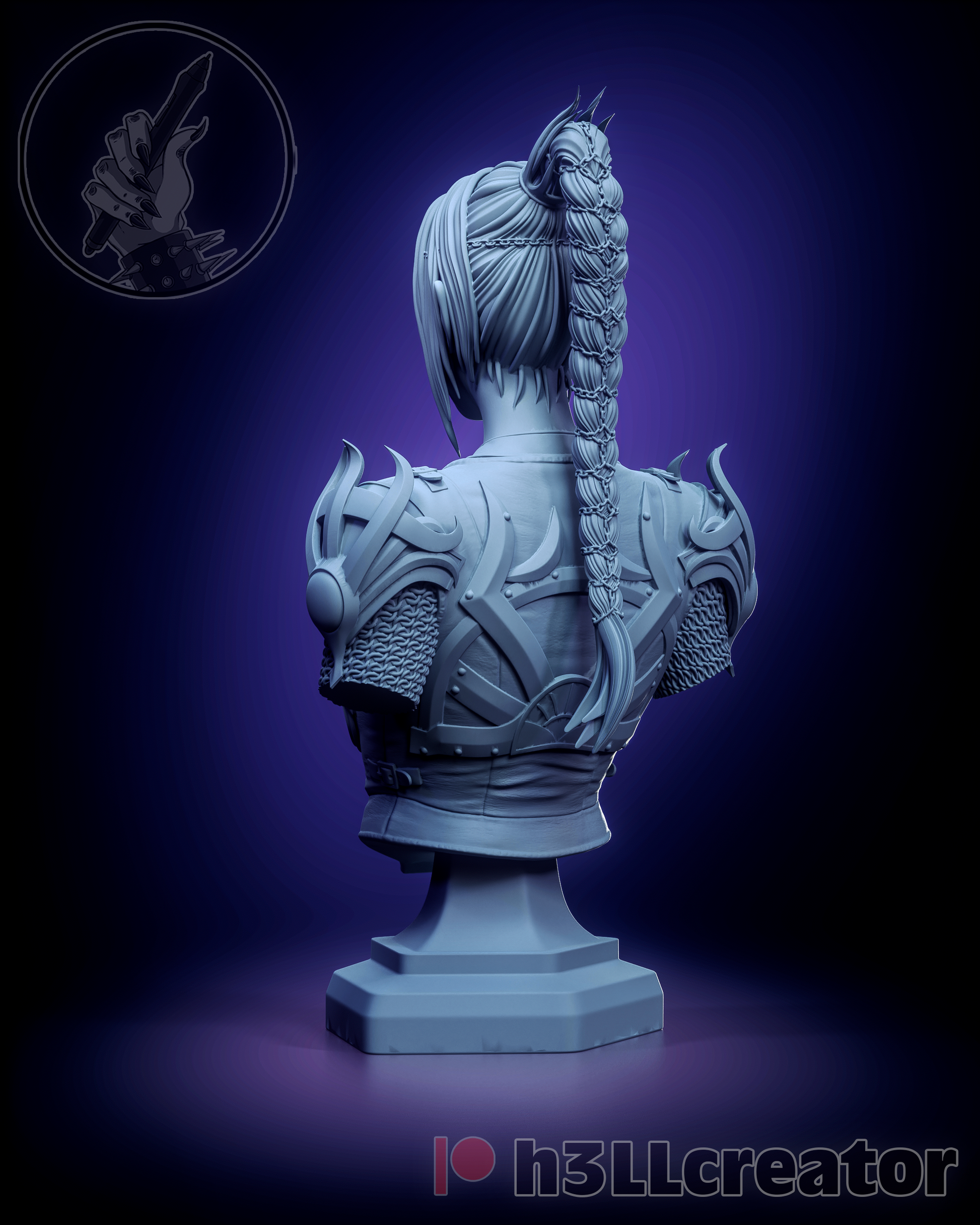 Baldurs Gate 3 Shadowheart Garage Kit | Fanmade Model | Gods favourite princess | 3D Printed - Sephiknot