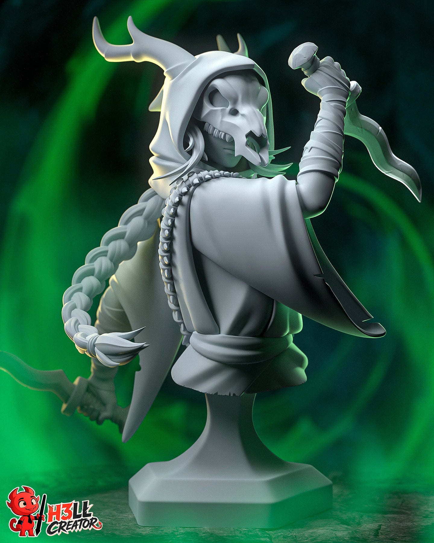 The Silent from Slay the Spire by h3ll creator | High Quality Resin Print | Painted Commissions available!