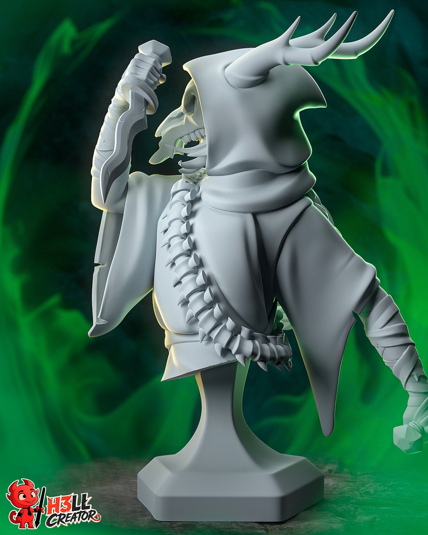 The Silent from Slay the Spire by h3ll creator | High Quality Resin Print | Painted Commissions available!