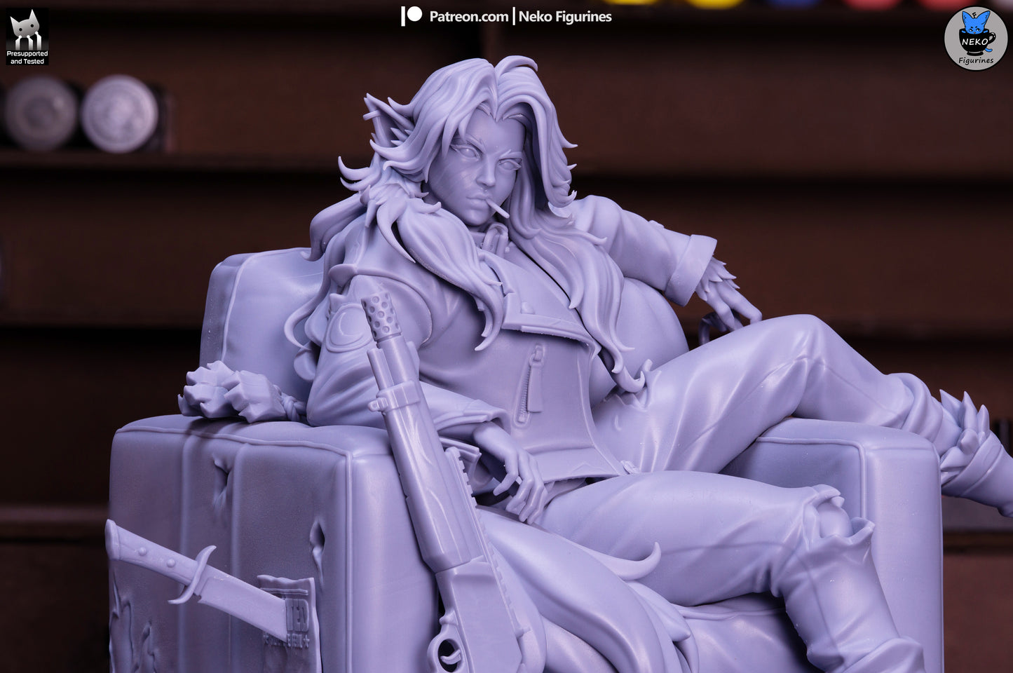 Silver from Deadlock by Neko Figurines | High Quality Resin Print | Painted Commissions available! - Sephiknot