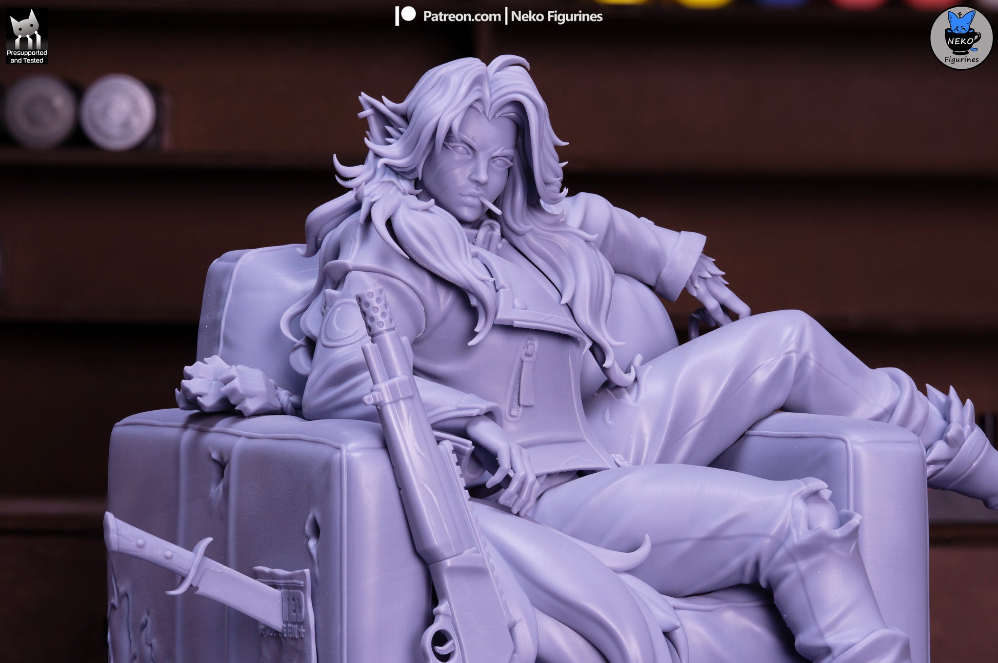 Silver from Deadlock by Neko Figurines | High Quality Resin Print | Painted Commissions available! - Sephiknot