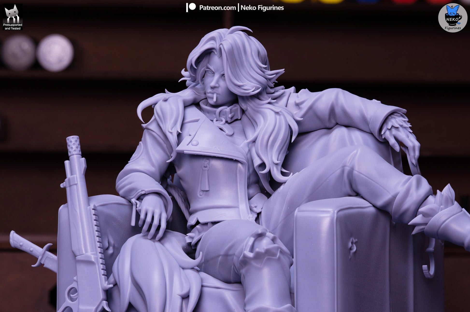 Silver from Deadlock by Neko Figurines | High Quality Resin Print | Painted Commissions available! - Sephiknot