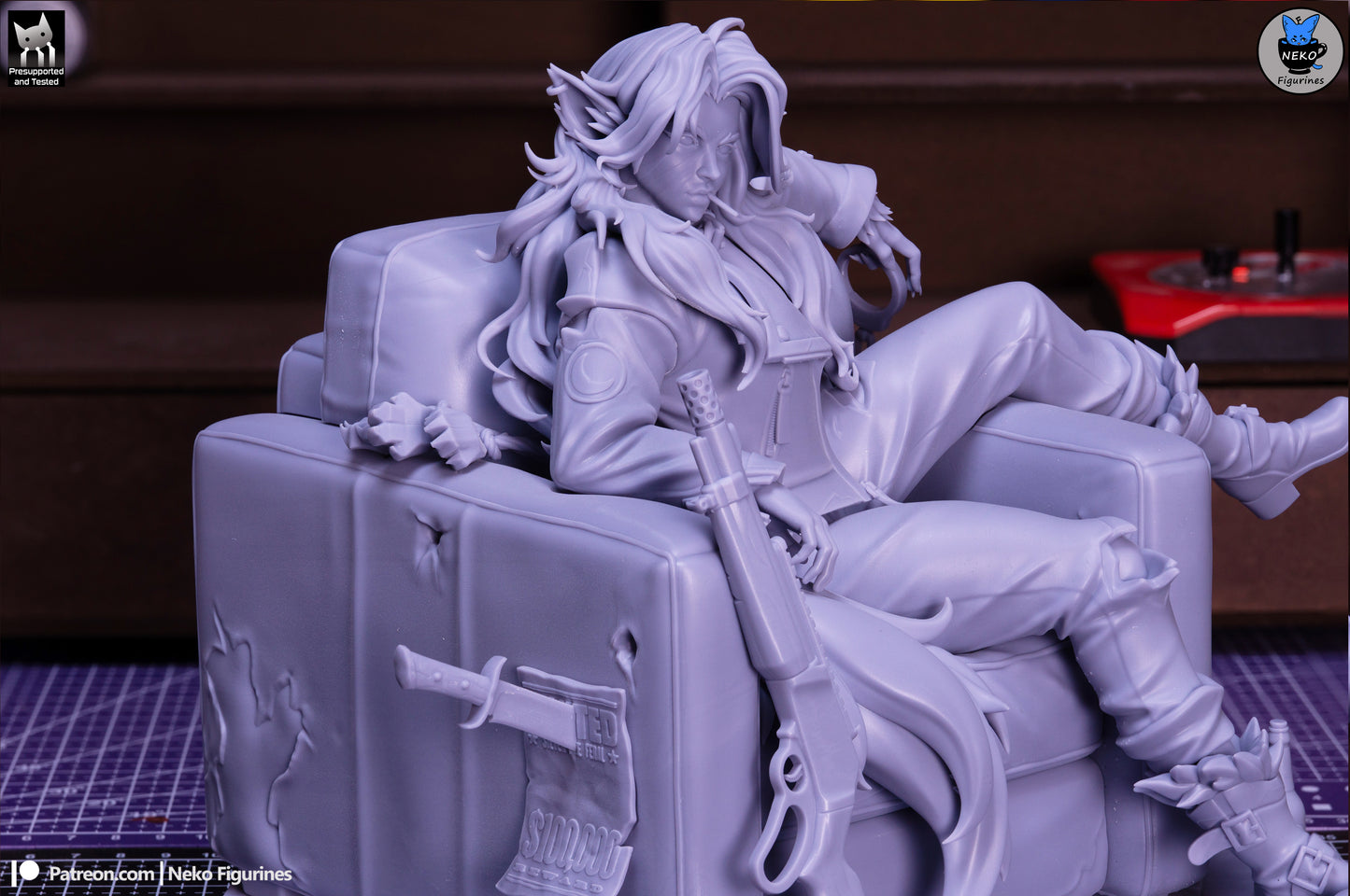 Silver from Deadlock by Neko Figurines | High Quality Resin Print | Painted Commissions available! - Sephiknot