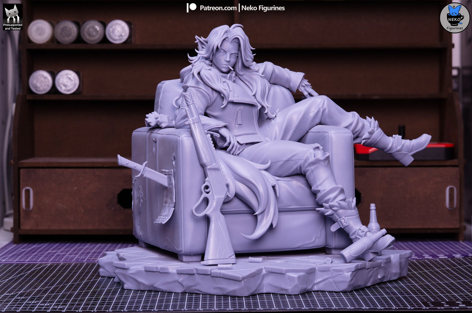 Silver from Deadlock by Neko Figurines | High Quality Resin Print | Painted Commissions available! - Sephiknot
