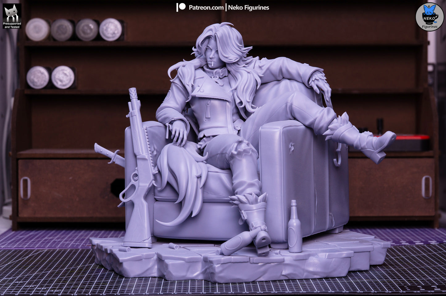 Silver from Deadlock by Neko Figurines | High Quality Resin Print | Painted Commissions available! - Sephiknot