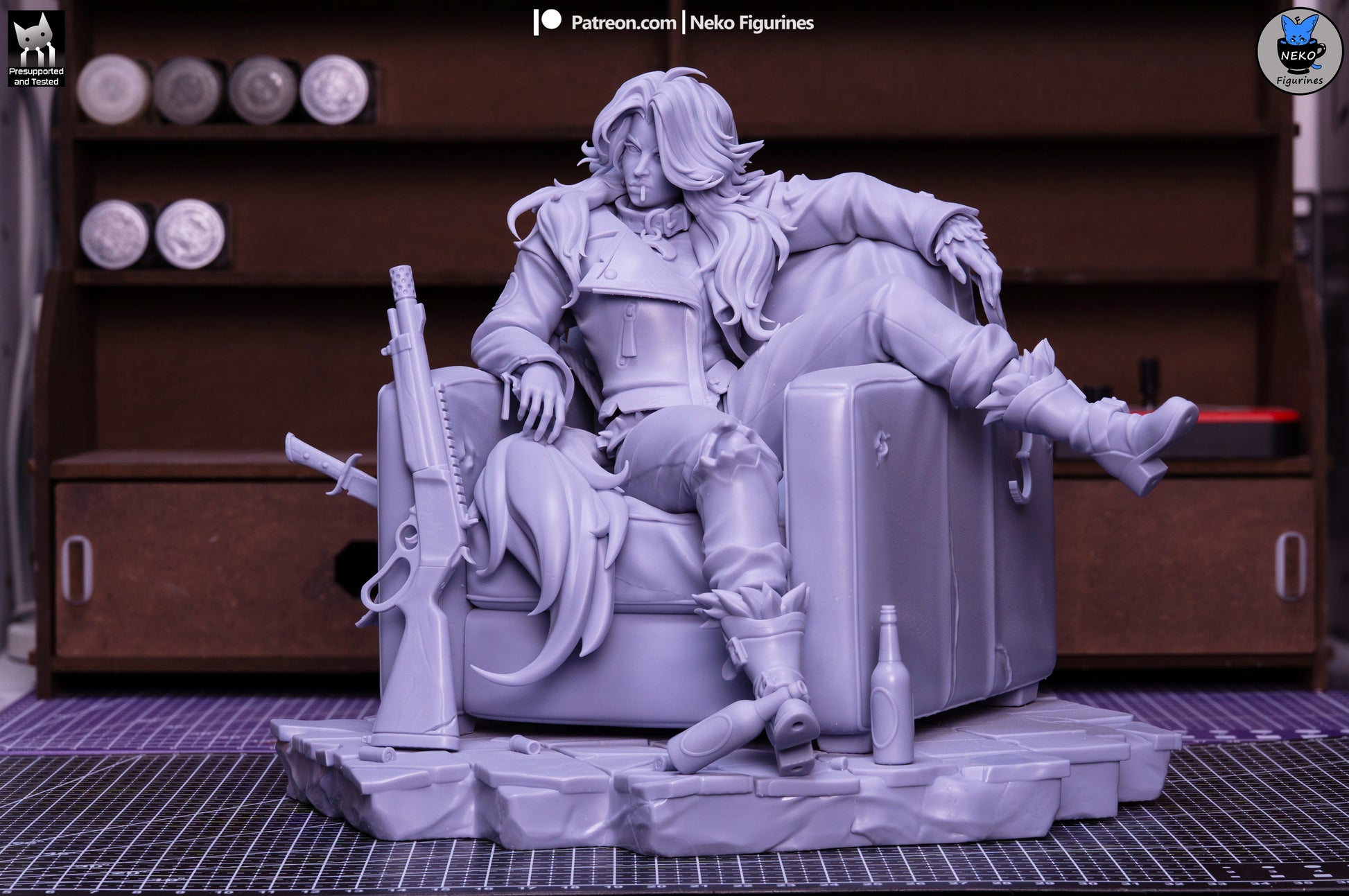 Silver from Deadlock by Neko Figurines | High Quality Resin Print | Painted Commissions available! - Sephiknot