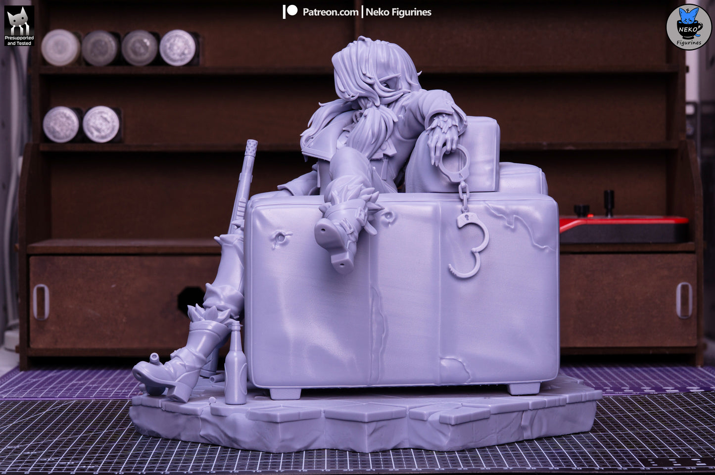 Silver from Deadlock by Neko Figurines | High Quality Resin Print | Painted Commissions available! - Sephiknot