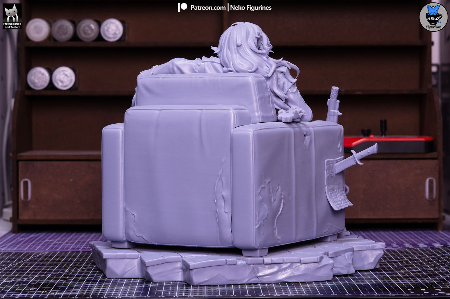 Silver from Deadlock by Neko Figurines | High Quality Resin Print | Painted Commissions available! - Sephiknot